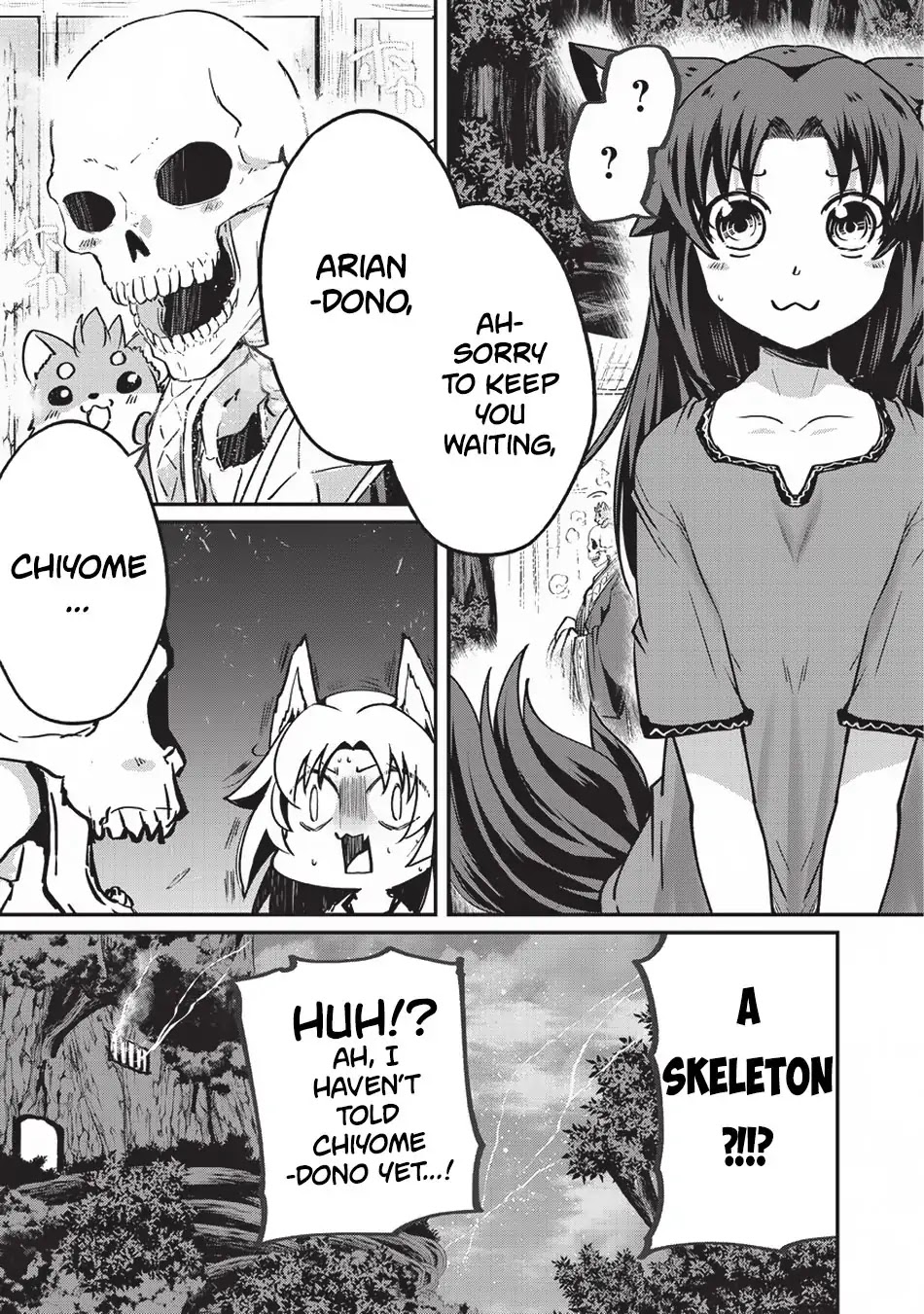 Gaikotsu Kishi-sama, Tadaima Isekai e Odekake-chuu Chapter 21 - Page 14