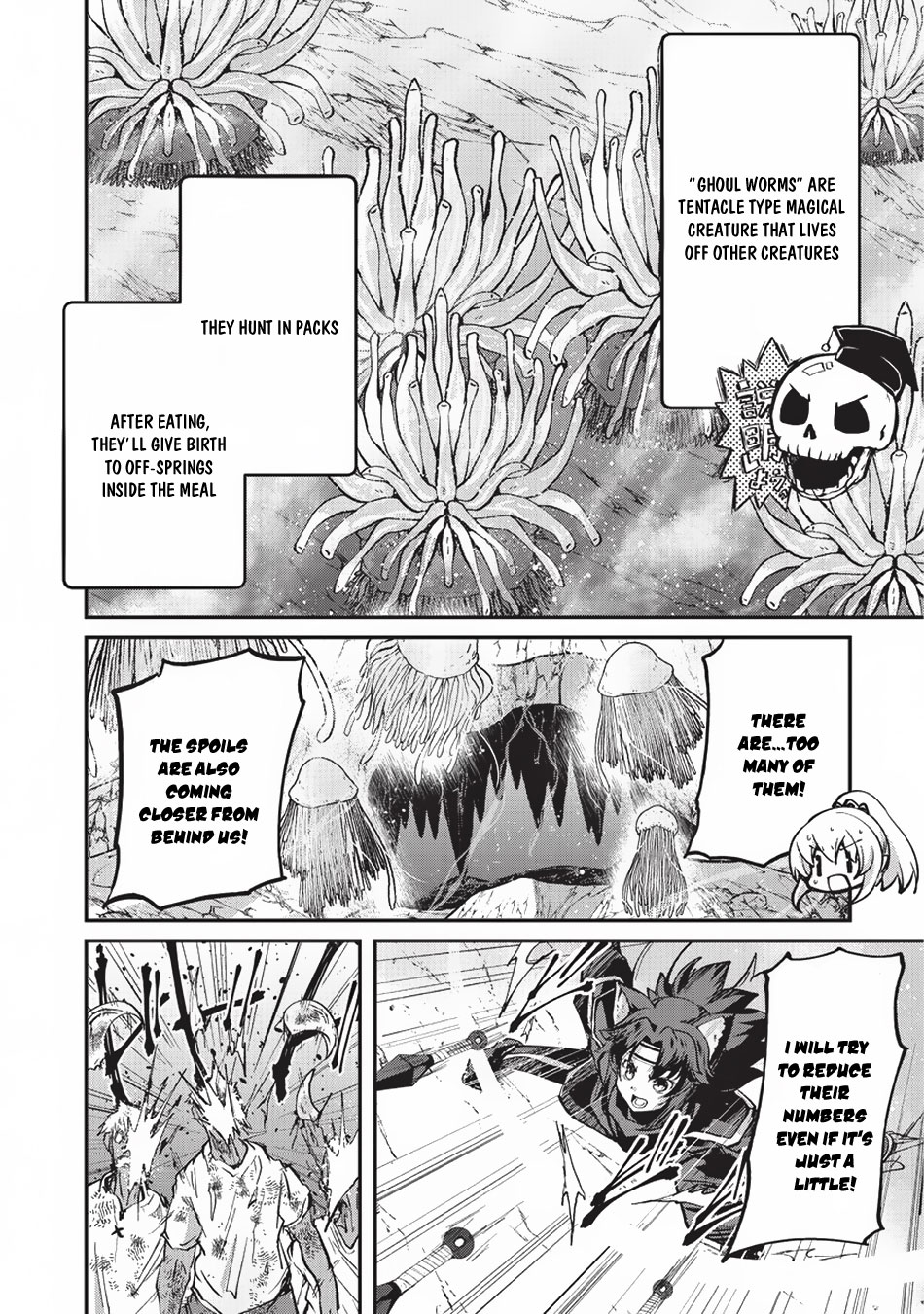 Gaikotsu Kishi-sama, Tadaima Isekai e Odekake-chuu Chapter 22.1 - Page 5