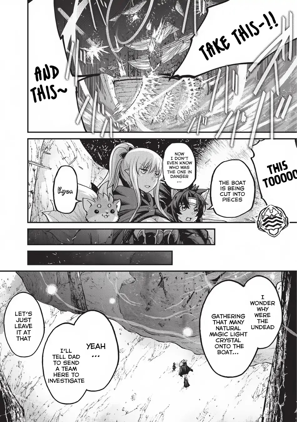 Gaikotsu Kishi-sama, Tadaima Isekai e Odekake-chuu Chapter 22.2 - Page 12