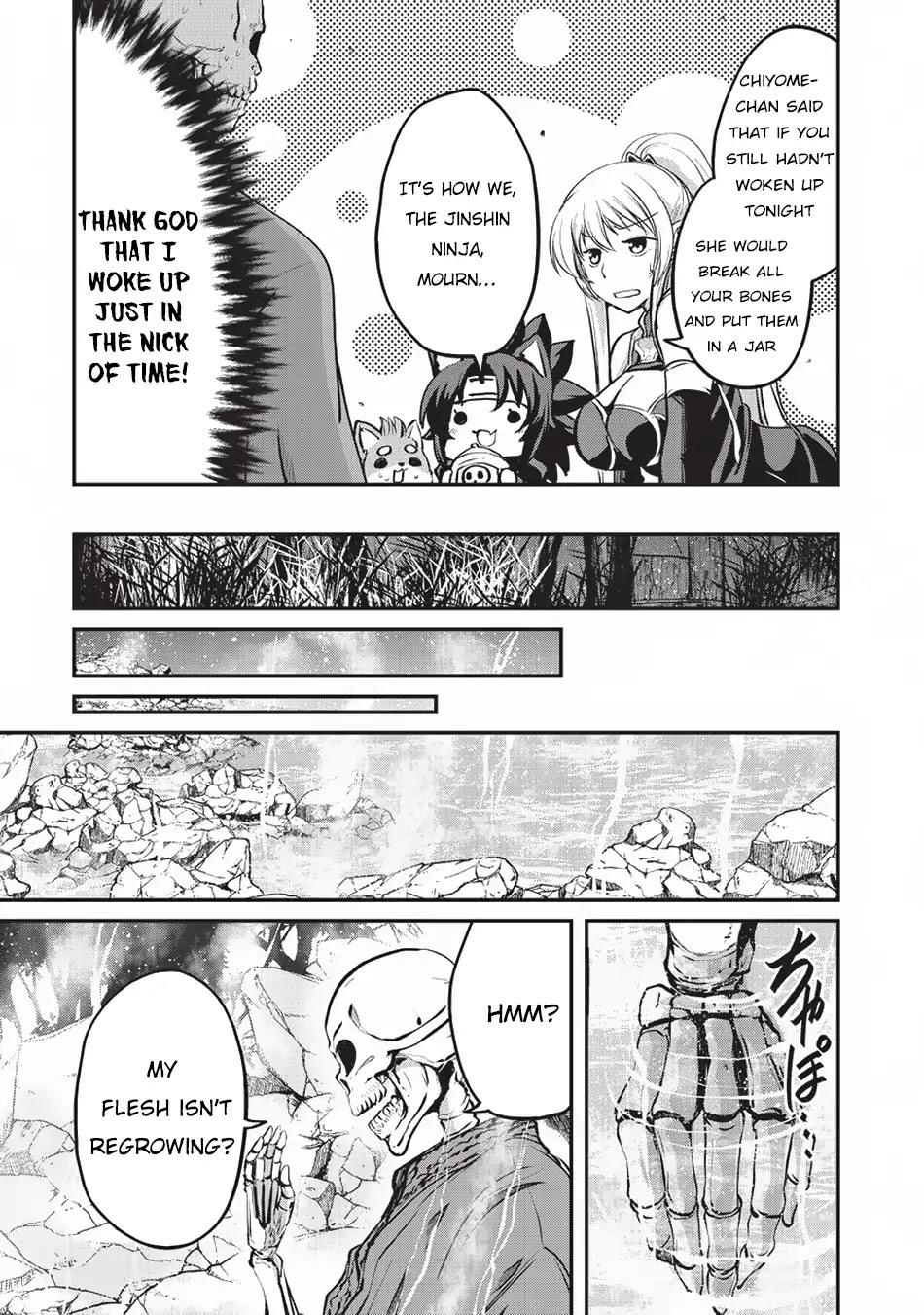 Gaikotsu Kishi-sama, Tadaima Isekai e Odekake-chuu Chapter 24 - Page 19