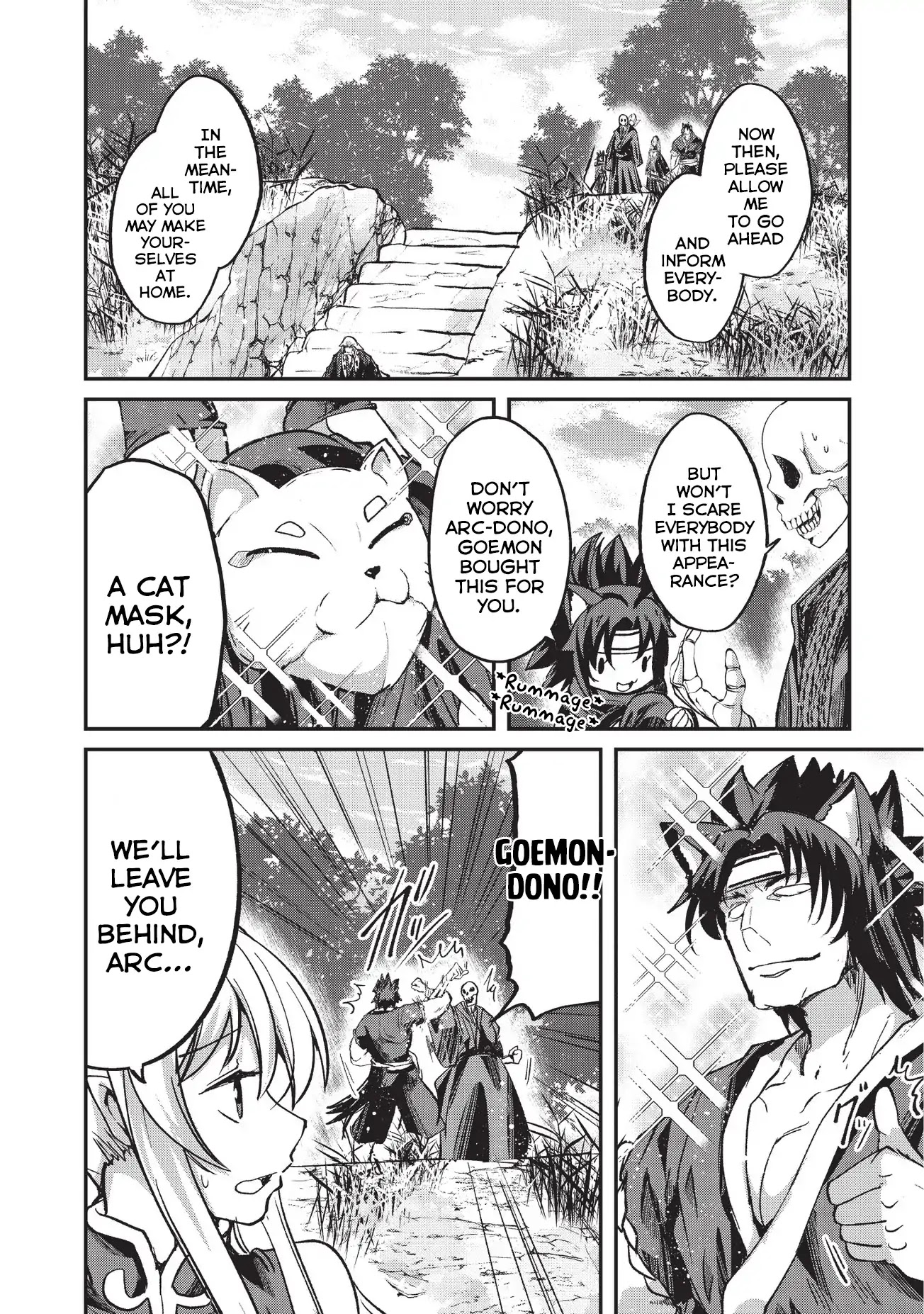 Gaikotsu Kishi-sama, Tadaima Isekai e Odekake-chuu Chapter 25 - Page 6