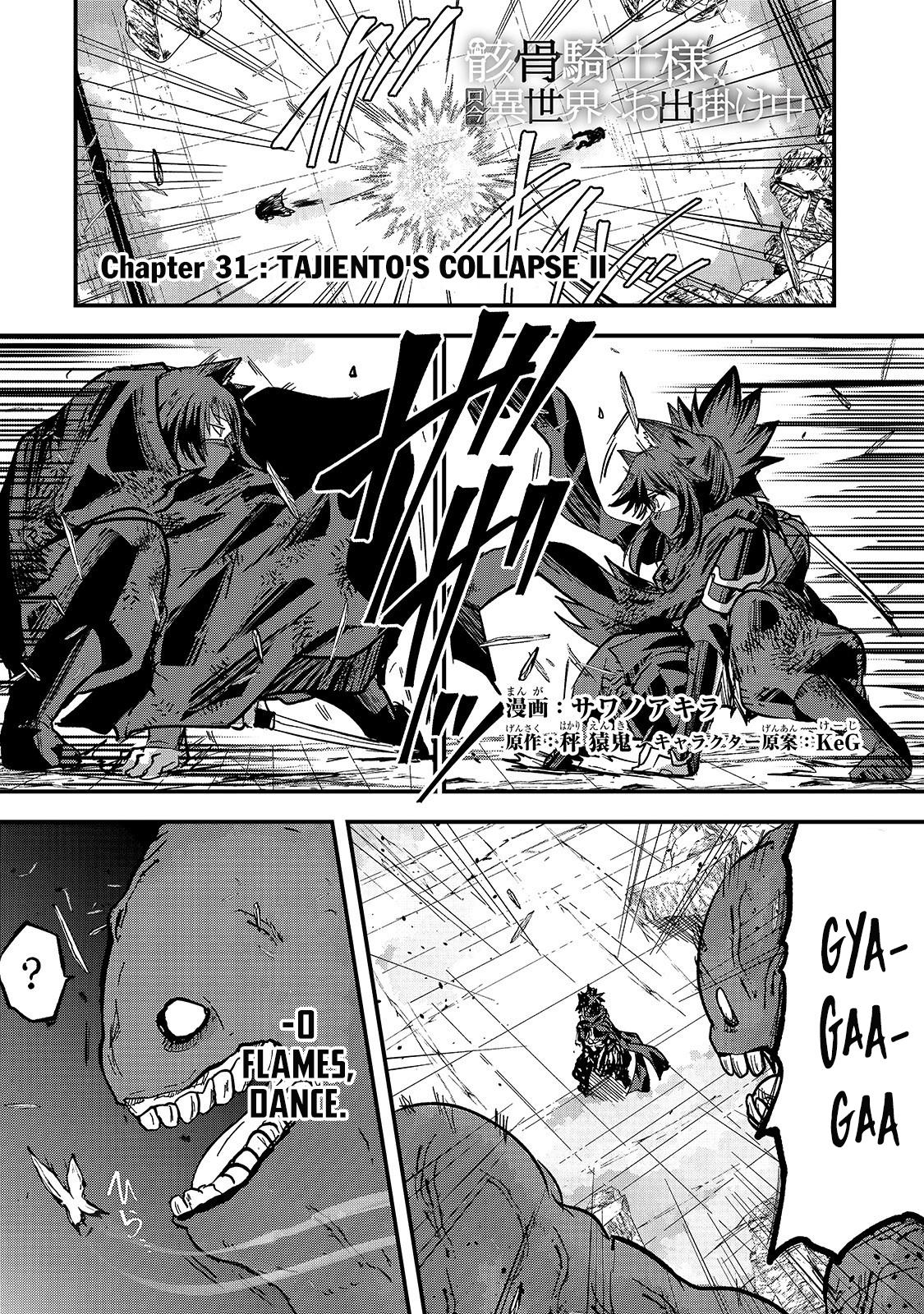 Gaikotsu Kishi-sama, Tadaima Isekai e Odekake-chuu Chapter 31 - Page 2