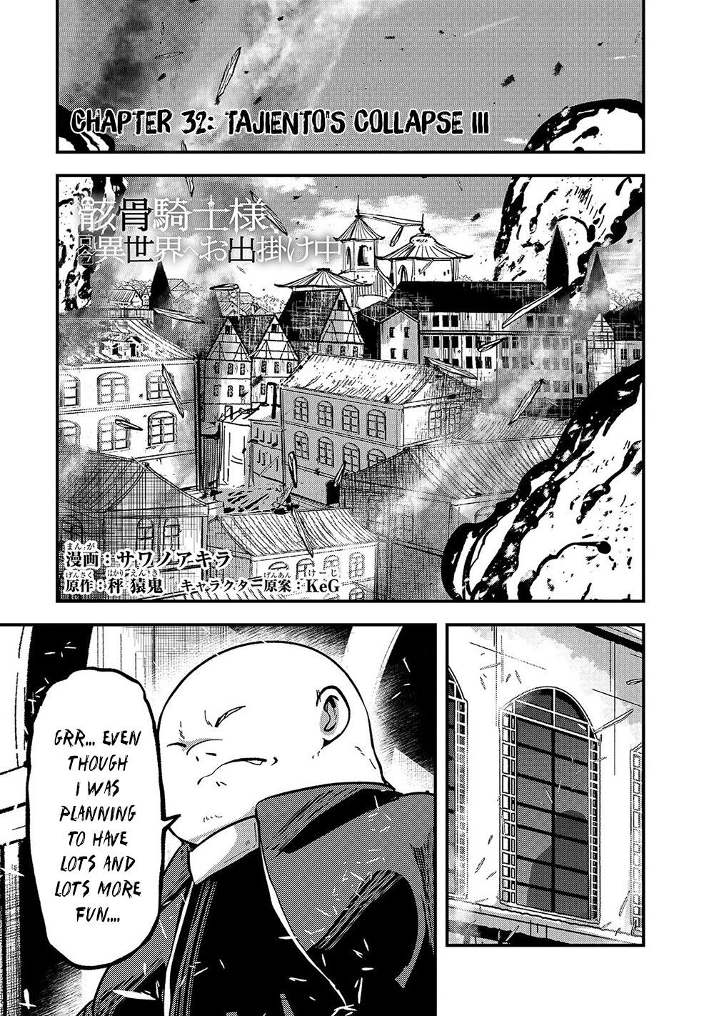 Gaikotsu Kishi-sama, Tadaima Isekai e Odekake-chuu Chapter 32 - Page 2