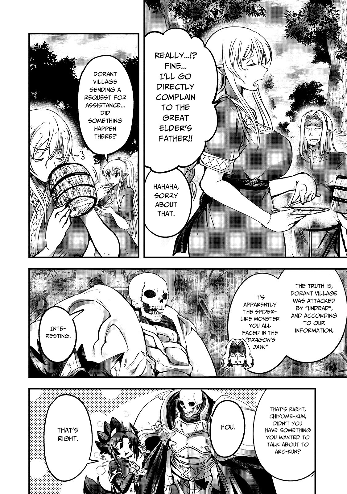 Gaikotsu Kishi-sama, Tadaima Isekai e Odekake-chuu Chapter 34 - Page 15