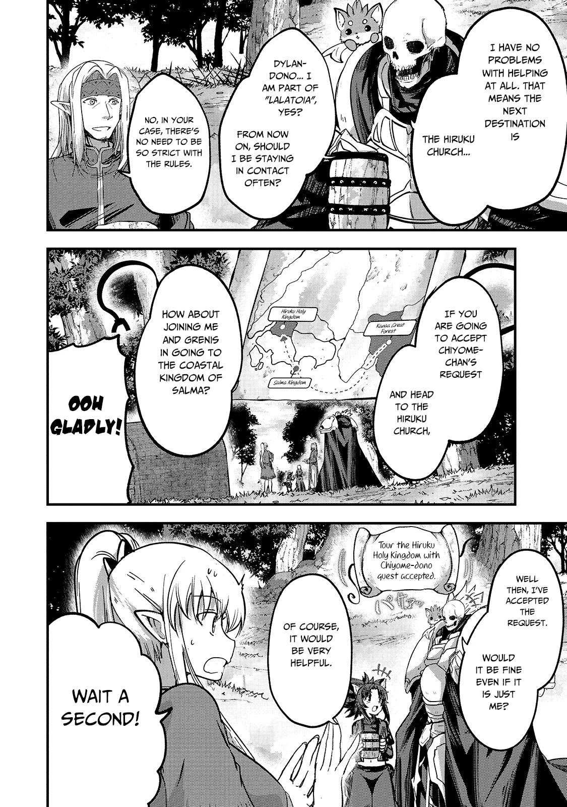Gaikotsu Kishi-sama, Tadaima Isekai e Odekake-chuu Chapter 34 - Page 17