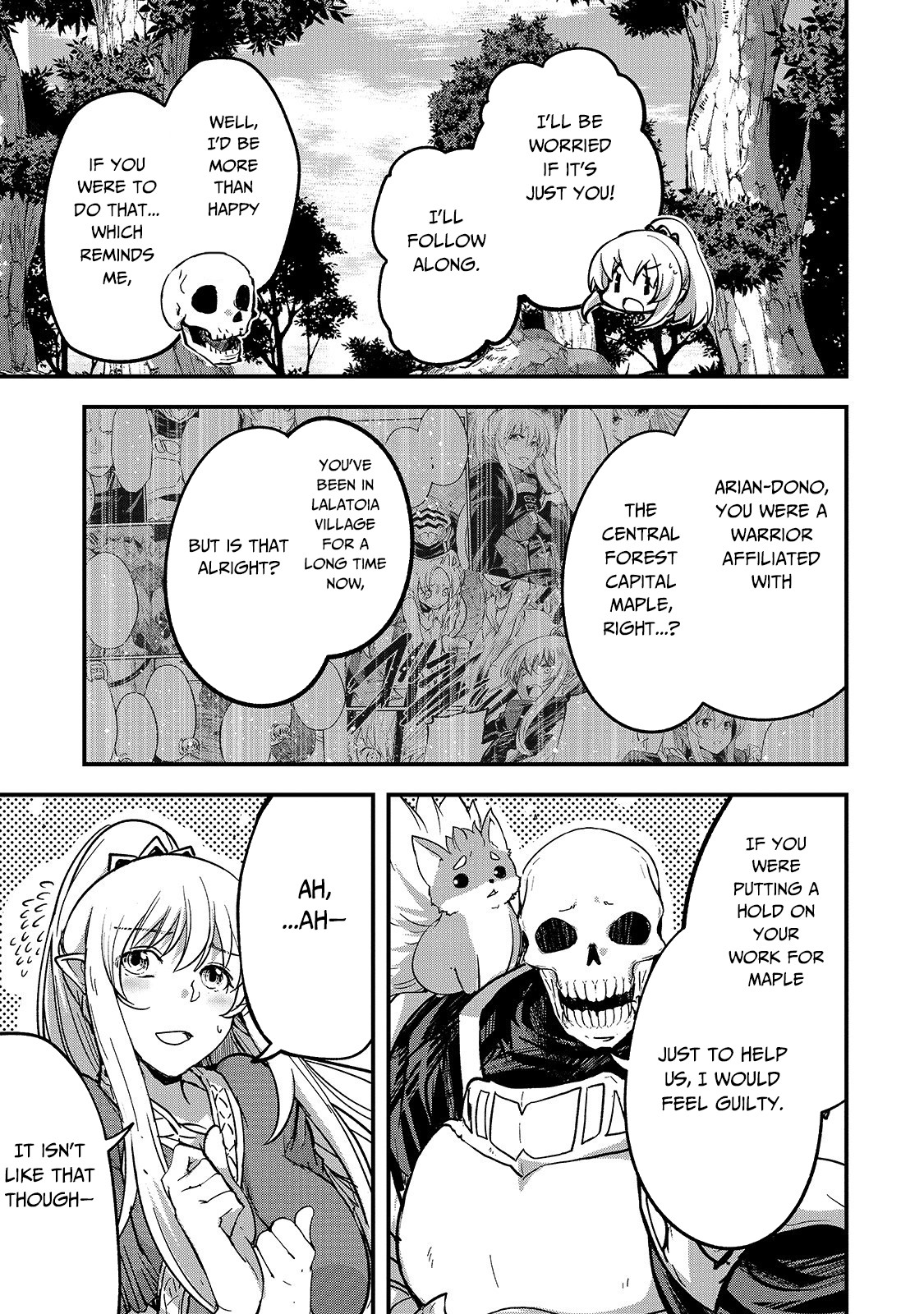 Gaikotsu Kishi-sama, Tadaima Isekai e Odekake-chuu Chapter 34 - Page 18