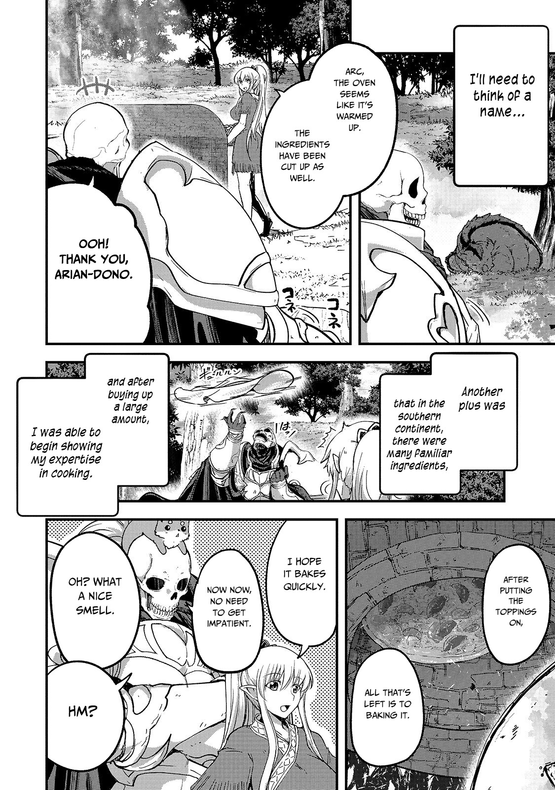 Gaikotsu Kishi-sama, Tadaima Isekai e Odekake-chuu Chapter 34 - Page 9