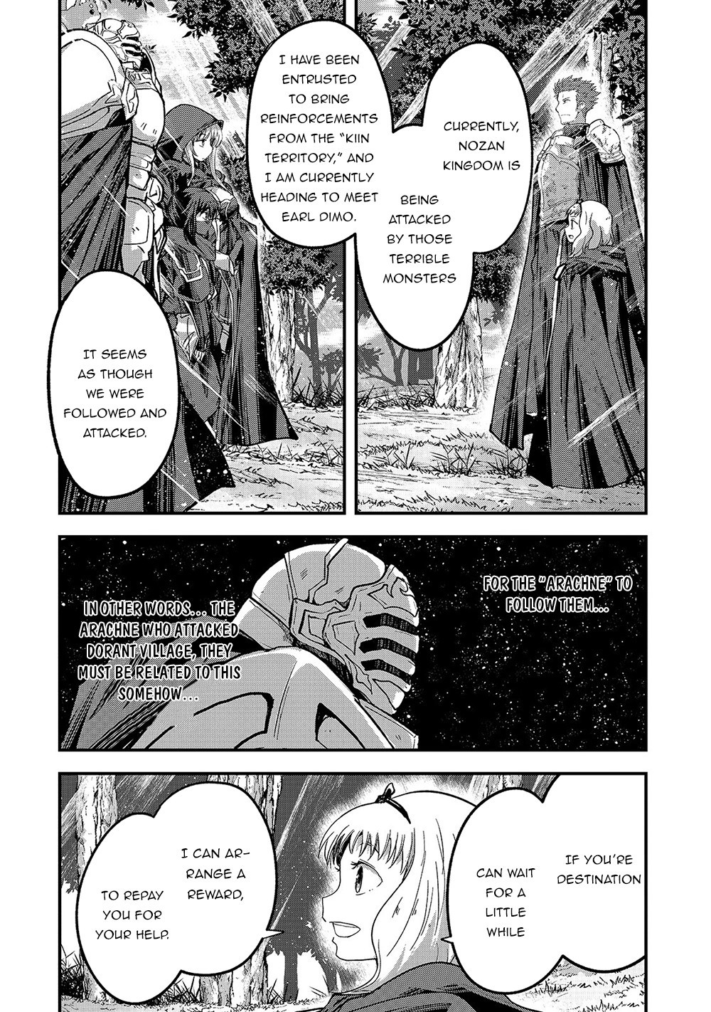 Gaikotsu Kishi-sama, Tadaima Isekai e Odekake-chuu Chapter 37 - Page 32