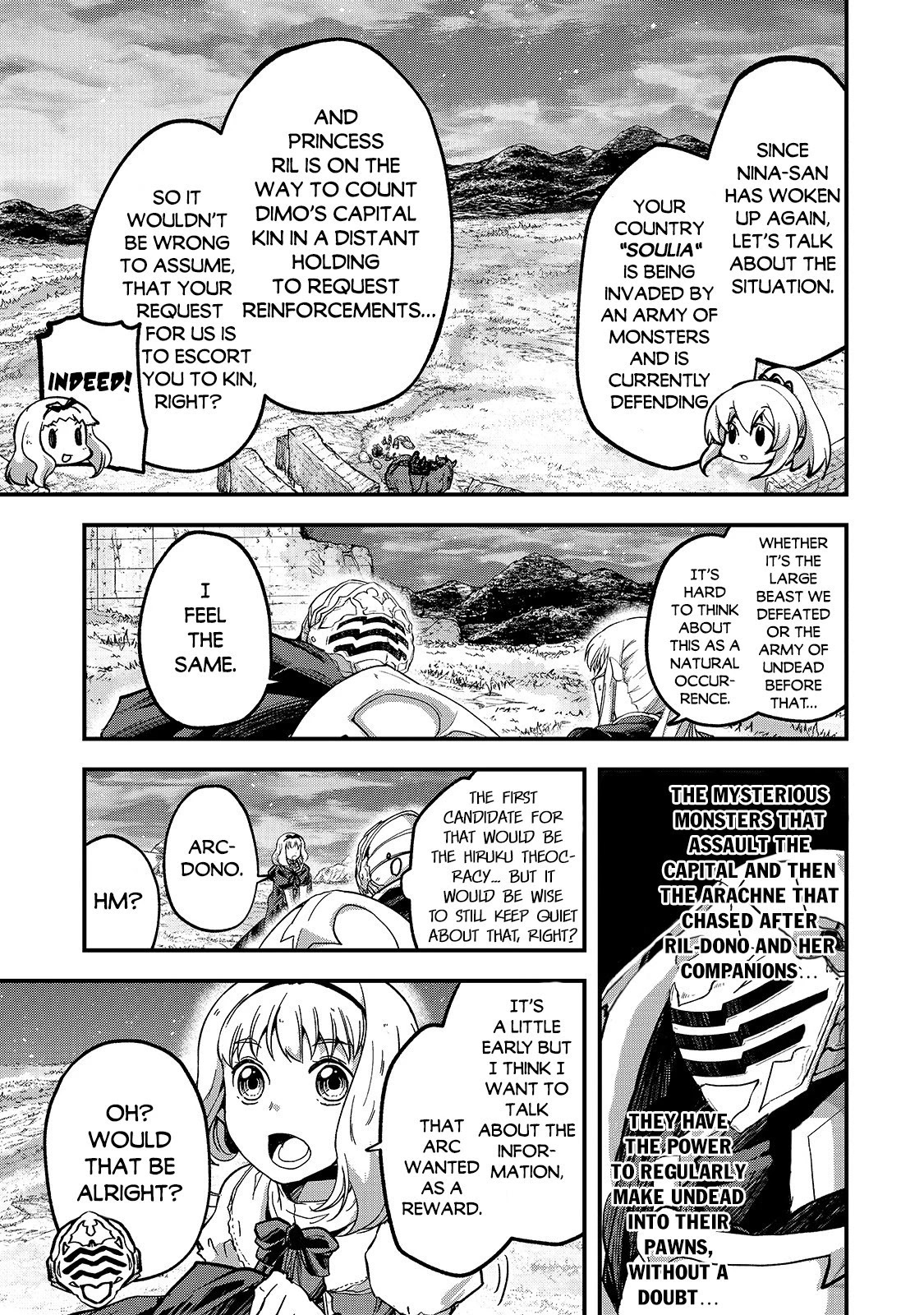 Gaikotsu Kishi-sama, Tadaima Isekai e Odekake-chuu Chapter 38 - Page 4