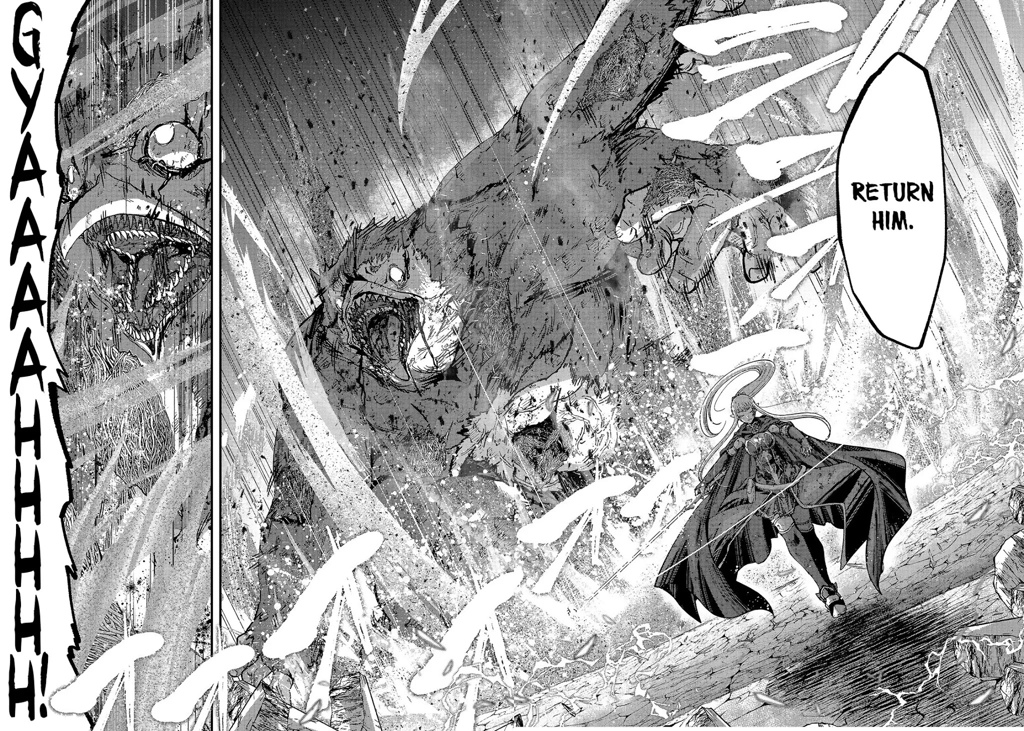 Gaikotsu Kishi-sama, Tadaima Isekai e Odekake-chuu Chapter 41 - Page 35