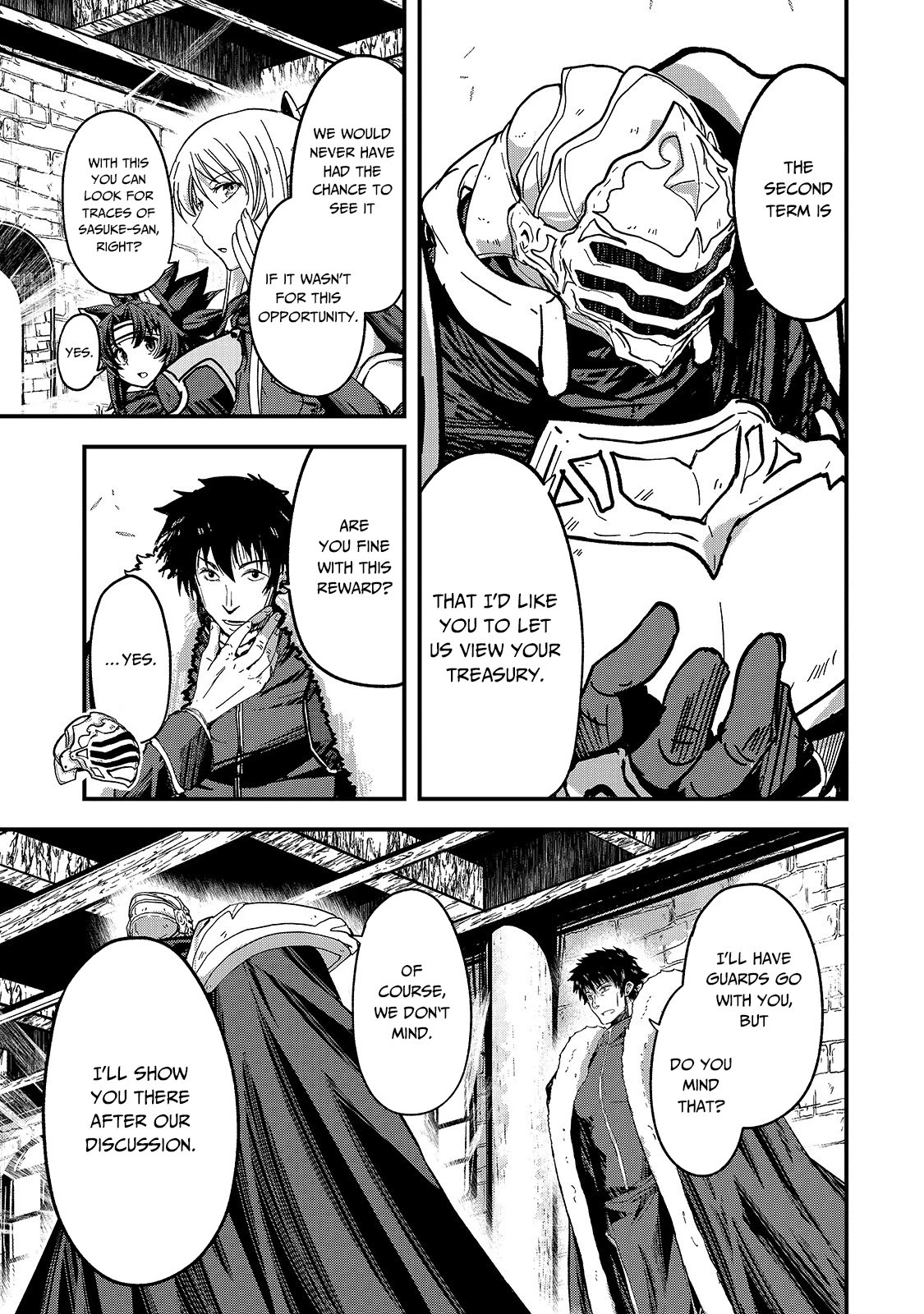 Gaikotsu Kishi-sama, Tadaima Isekai e Odekake-chuu Chapter 42 - Page 13