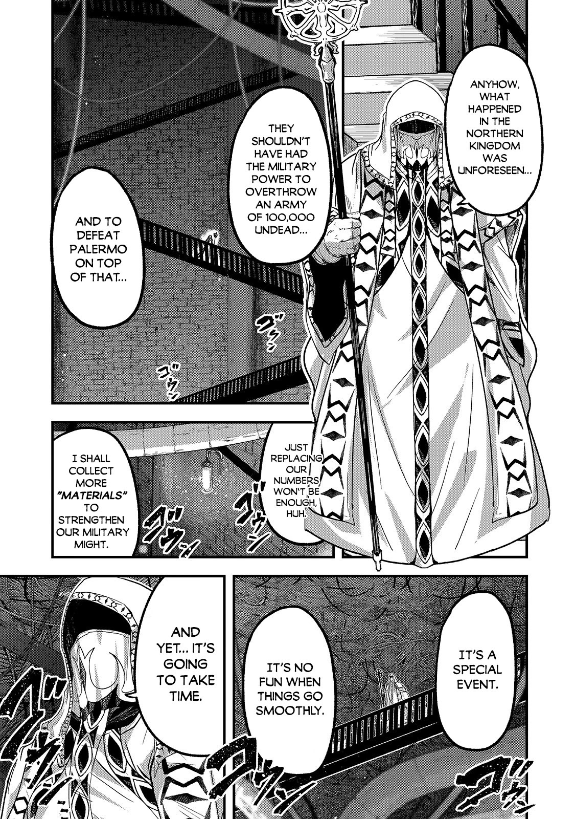 Gaikotsu Kishi-sama, Tadaima Isekai e Odekake-chuu Chapter 43 - Page 34