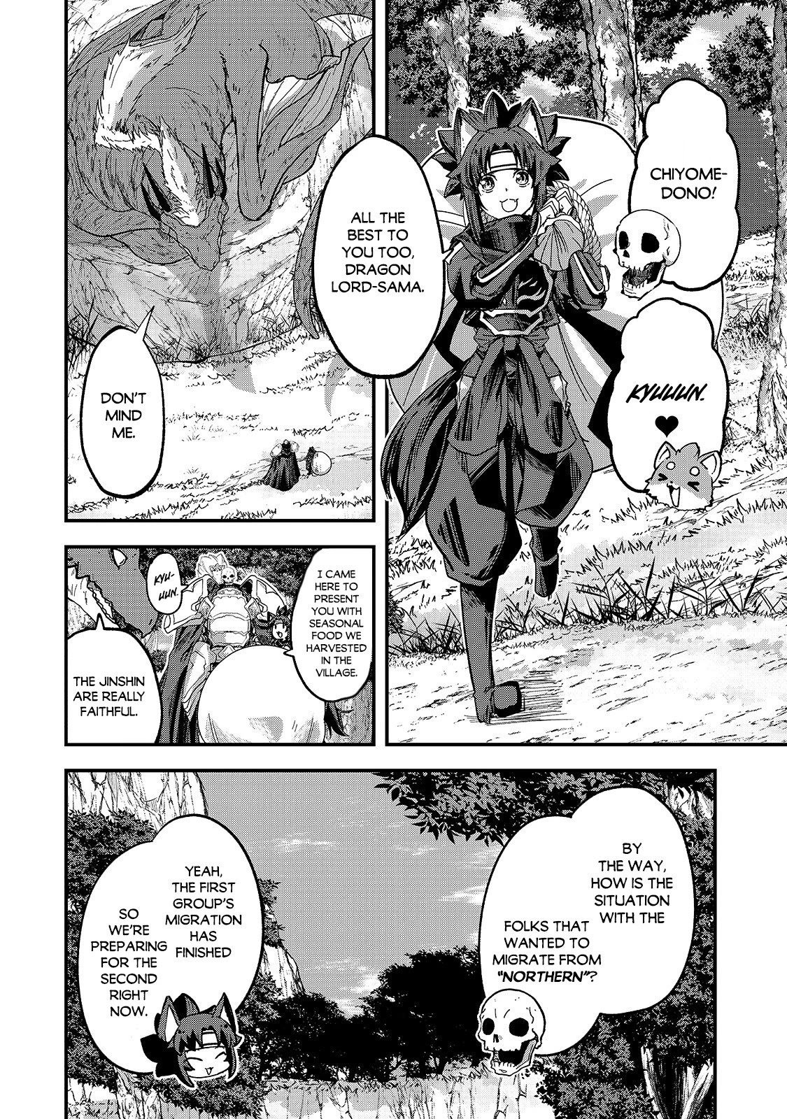 Gaikotsu Kishi-sama, Tadaima Isekai e Odekake-chuu Chapter 44 - Page 12