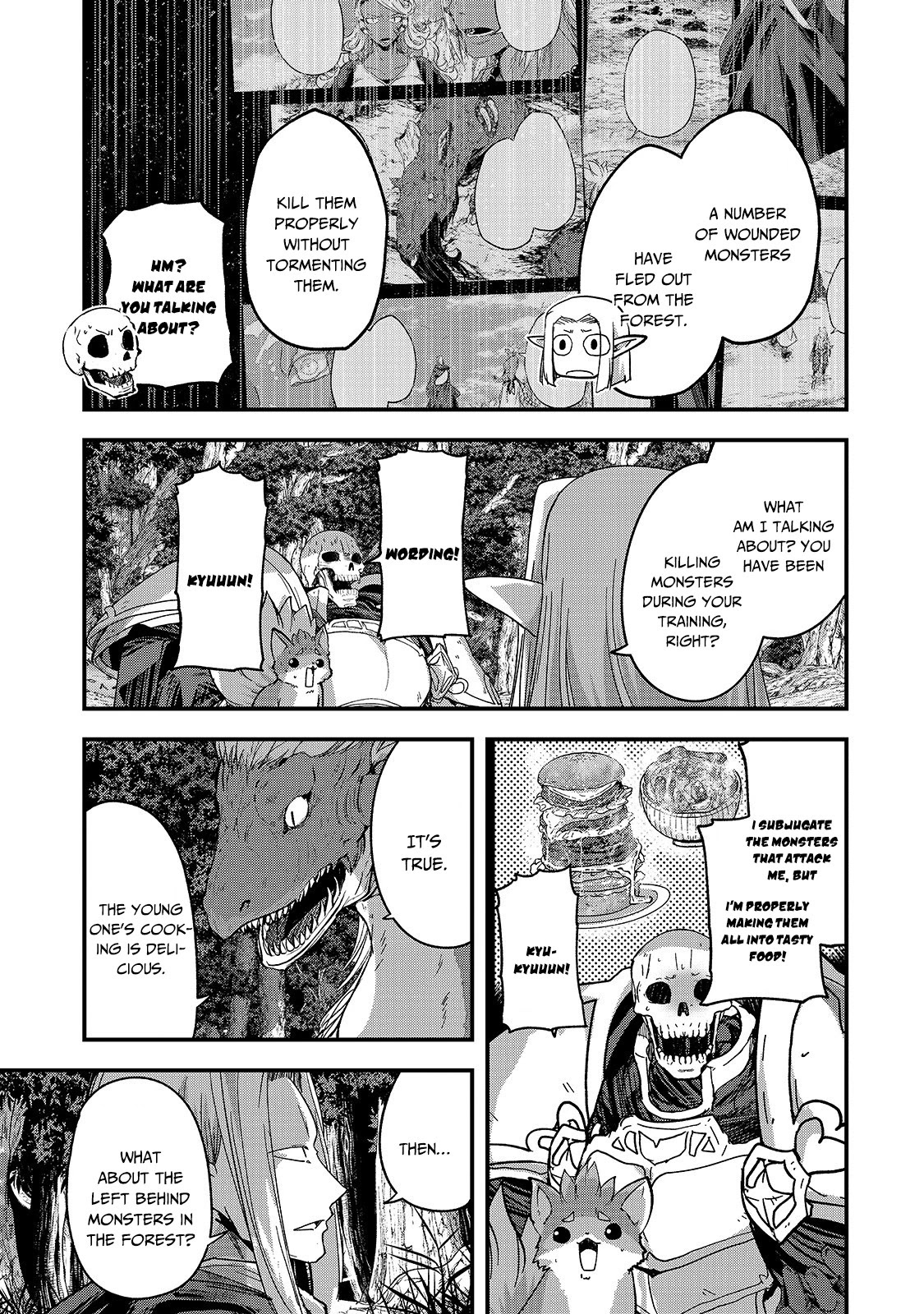 Gaikotsu Kishi-sama, Tadaima Isekai e Odekake-chuu Chapter 45 - Page 32