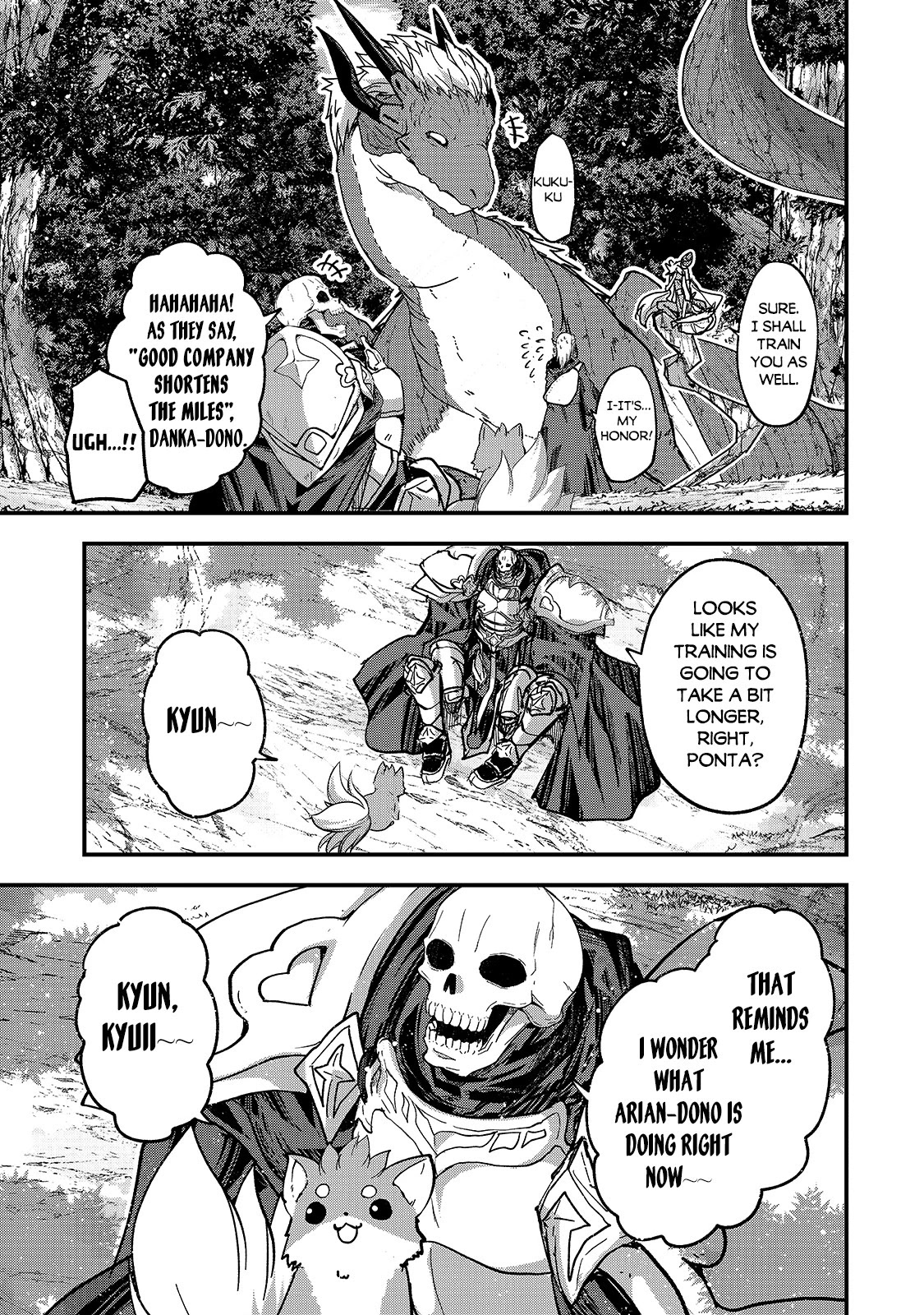 Gaikotsu Kishi-sama, Tadaima Isekai e Odekake-chuu Chapter 47.2 - Page 18