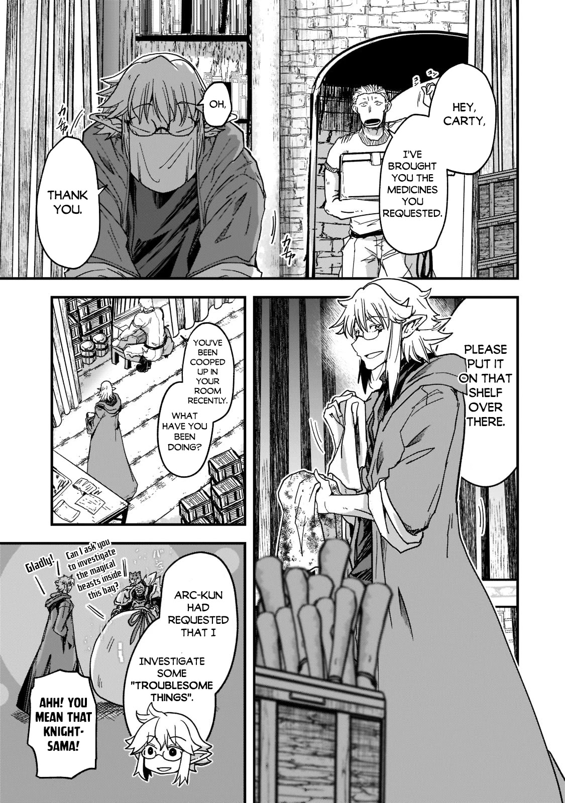 Gaikotsu Kishi-sama, Tadaima Isekai e Odekake-chuu Chapter 49 - Page 11