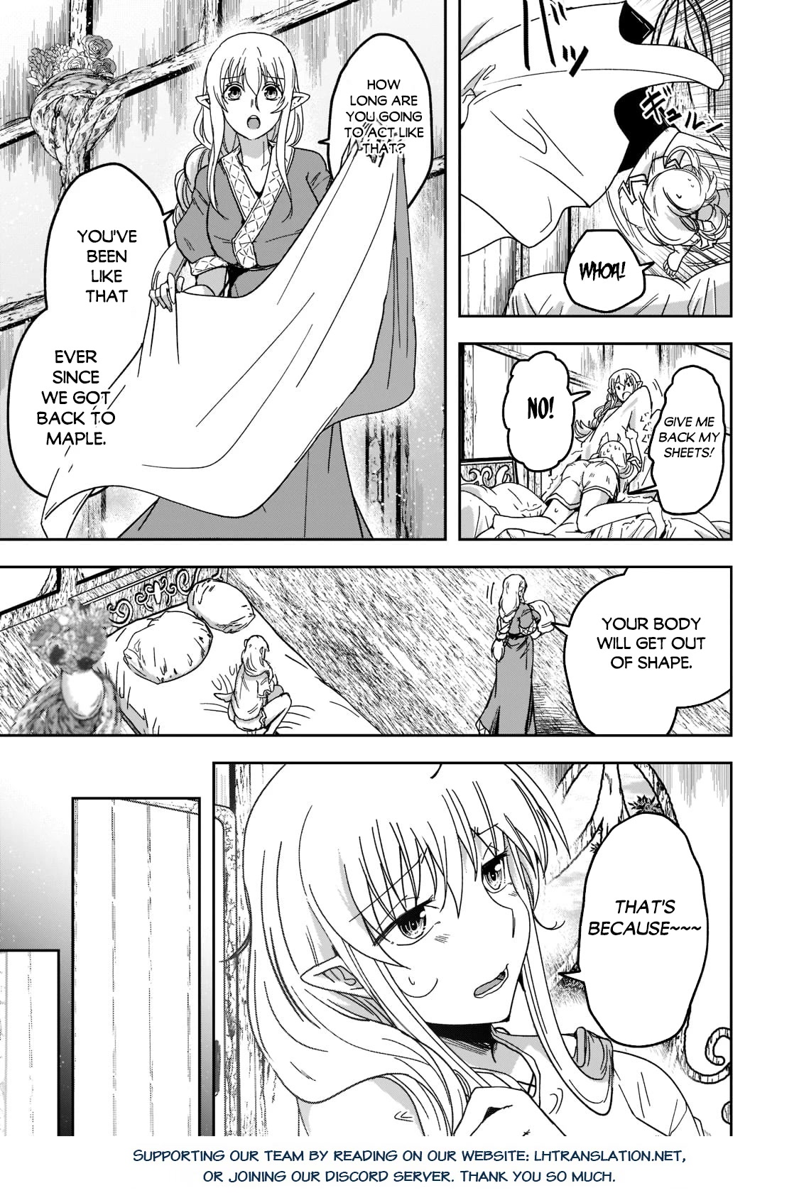 Gaikotsu Kishi-sama, Tadaima Isekai e Odekake-chuu Chapter 55 - Page 13