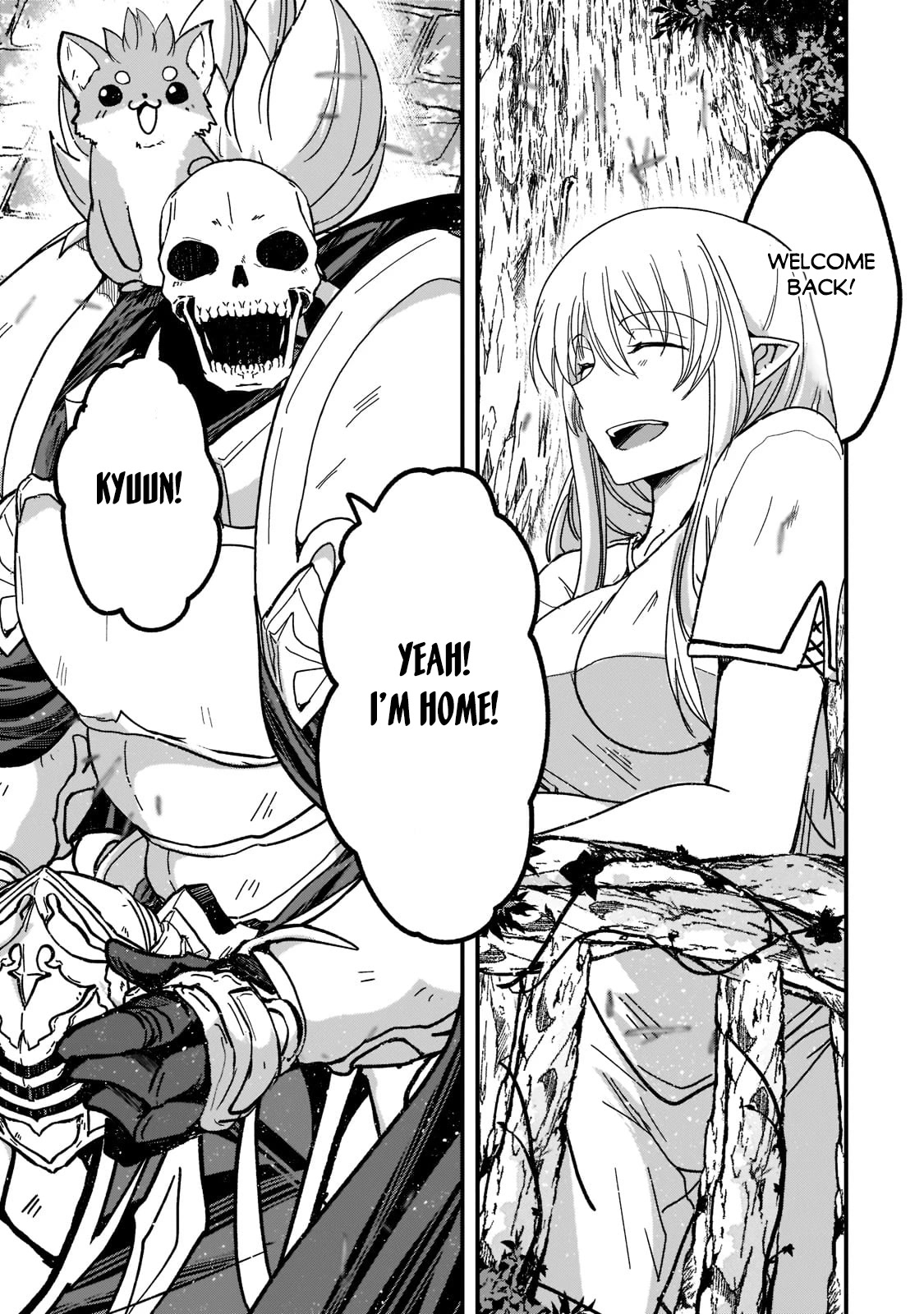 Gaikotsu Kishi-sama, Tadaima Isekai e Odekake-chuu Chapter 55 - Page 21