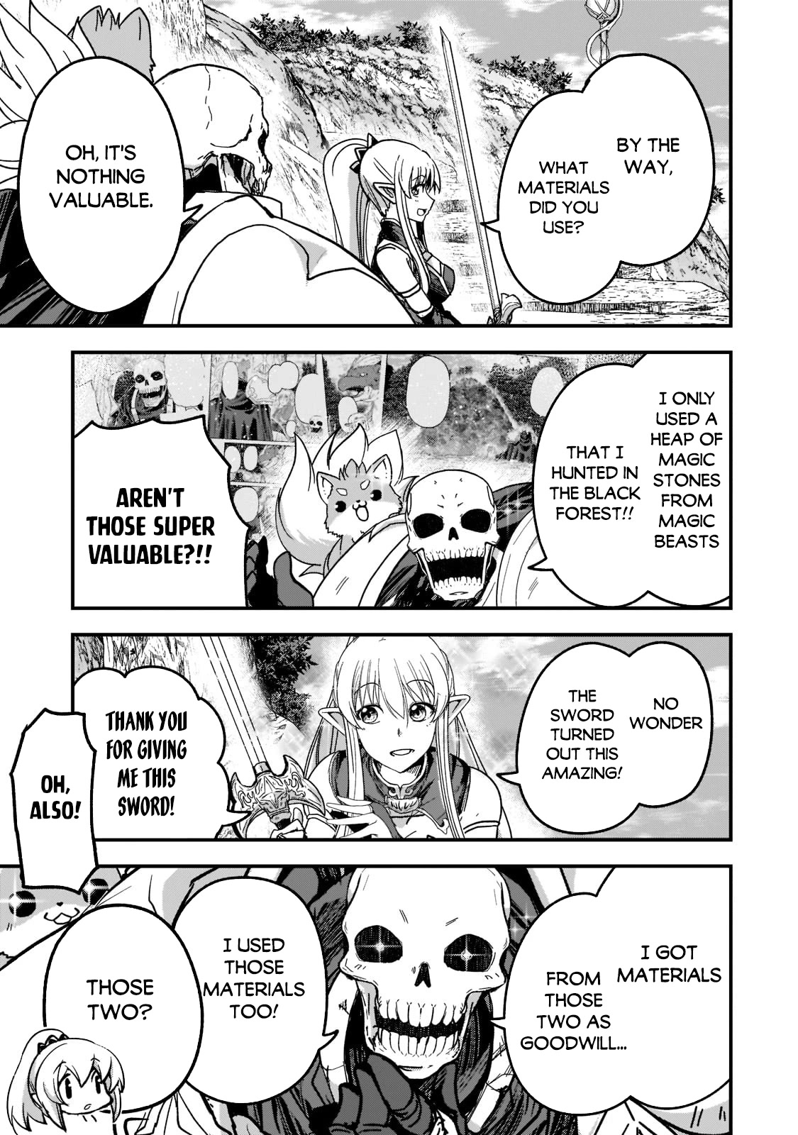 Gaikotsu Kishi-sama, Tadaima Isekai e Odekake-chuu Chapter 55 - Page 25