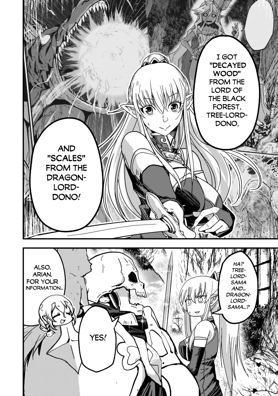 Gaikotsu Kishi-sama, Tadaima Isekai e Odekake-chuu Chapter 55 - Page 26