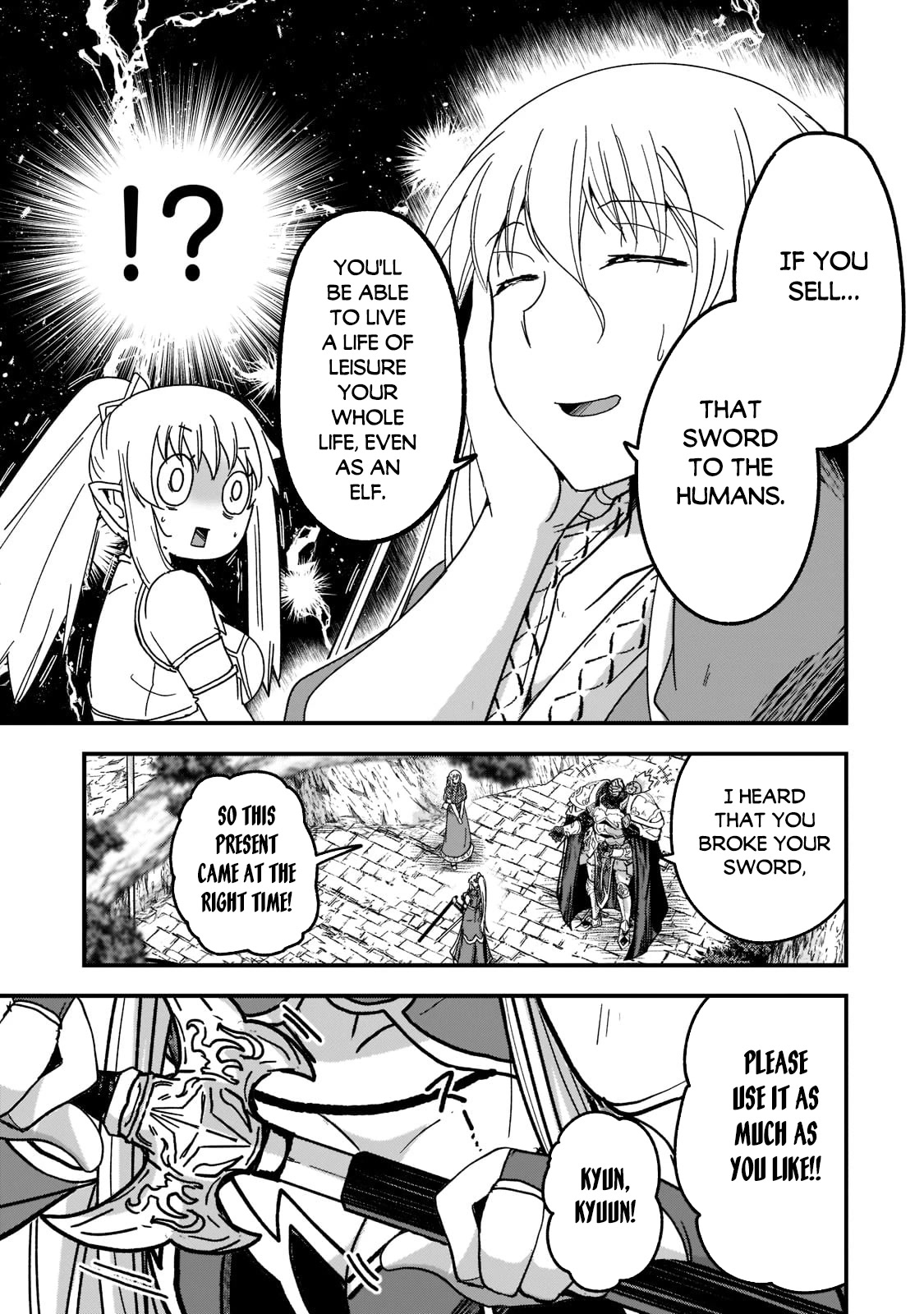 Gaikotsu Kishi-sama, Tadaima Isekai e Odekake-chuu Chapter 55 - Page 27