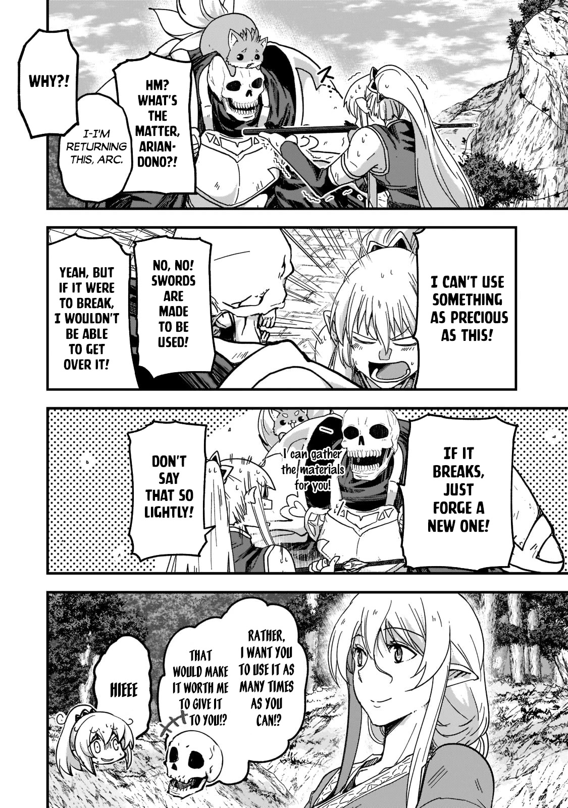 Gaikotsu Kishi-sama, Tadaima Isekai e Odekake-chuu Chapter 55 - Page 28