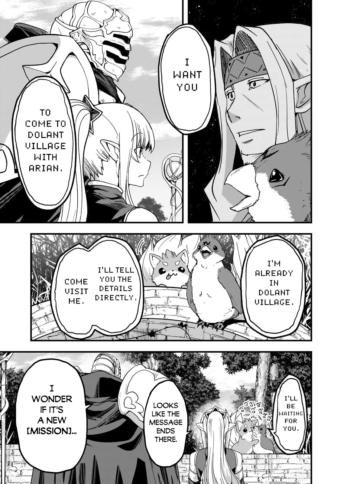 Gaikotsu Kishi-sama, Tadaima Isekai e Odekake-chuu Chapter 59 - Page 14