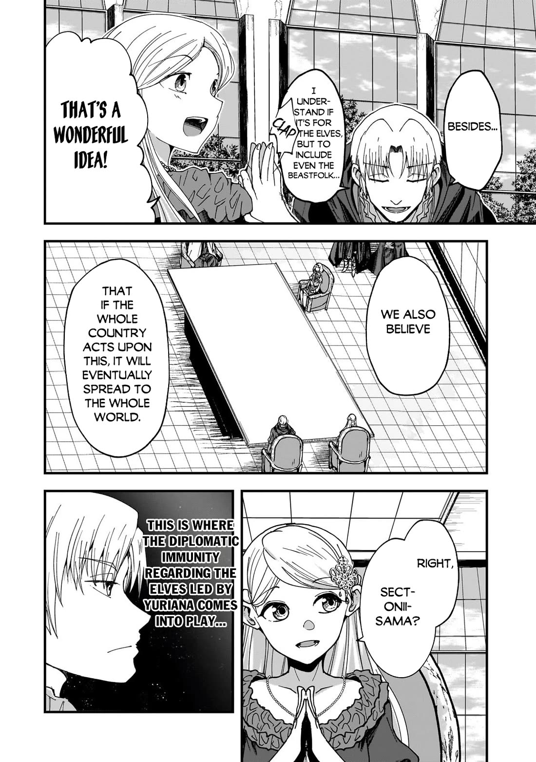 Gaikotsu Kishi-sama, Tadaima Isekai e Odekake-chuu Chapter 61 - Page 12