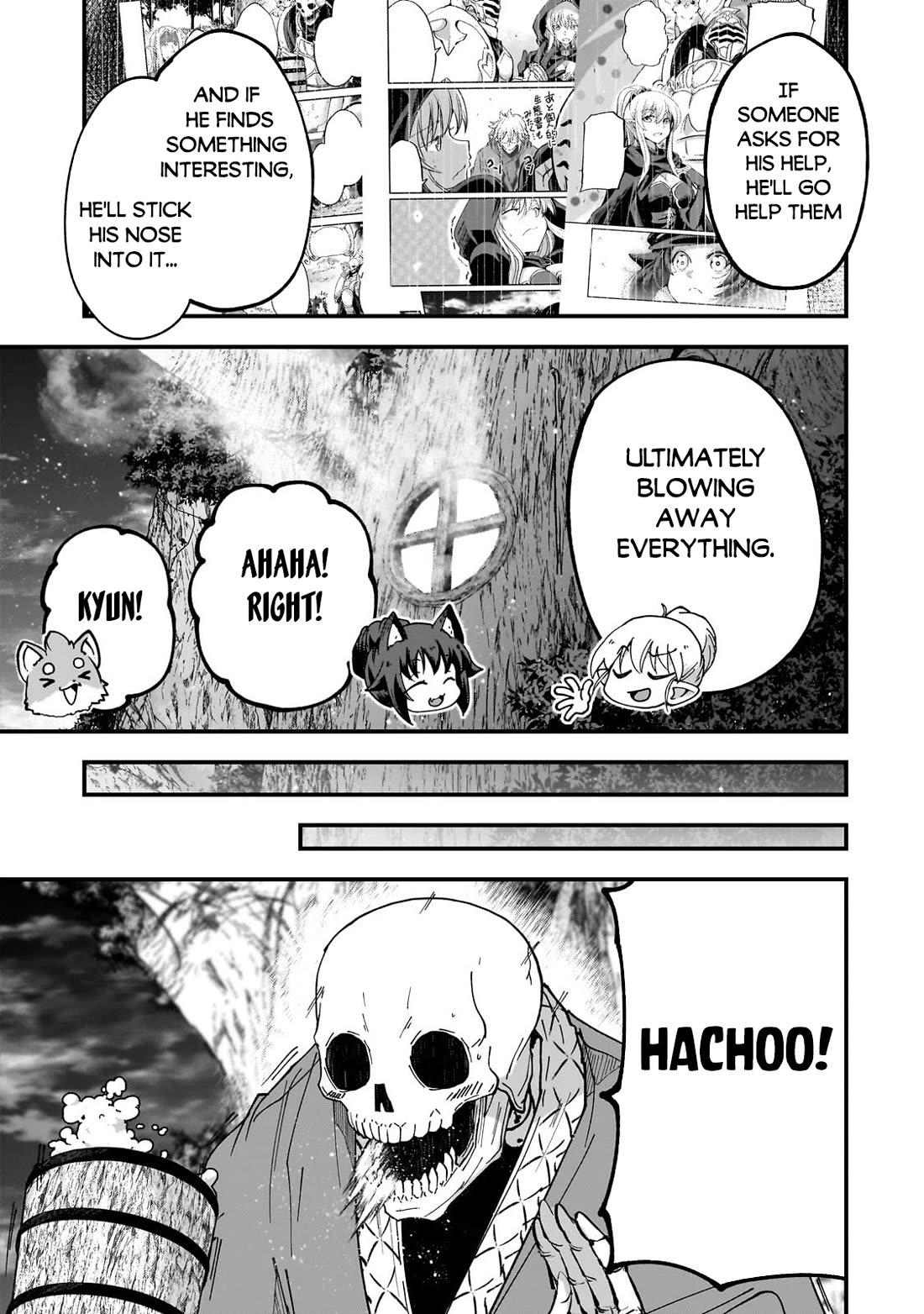Gaikotsu Kishi-sama, Tadaima Isekai e Odekake-chuu Chapter 62 - Page 8
