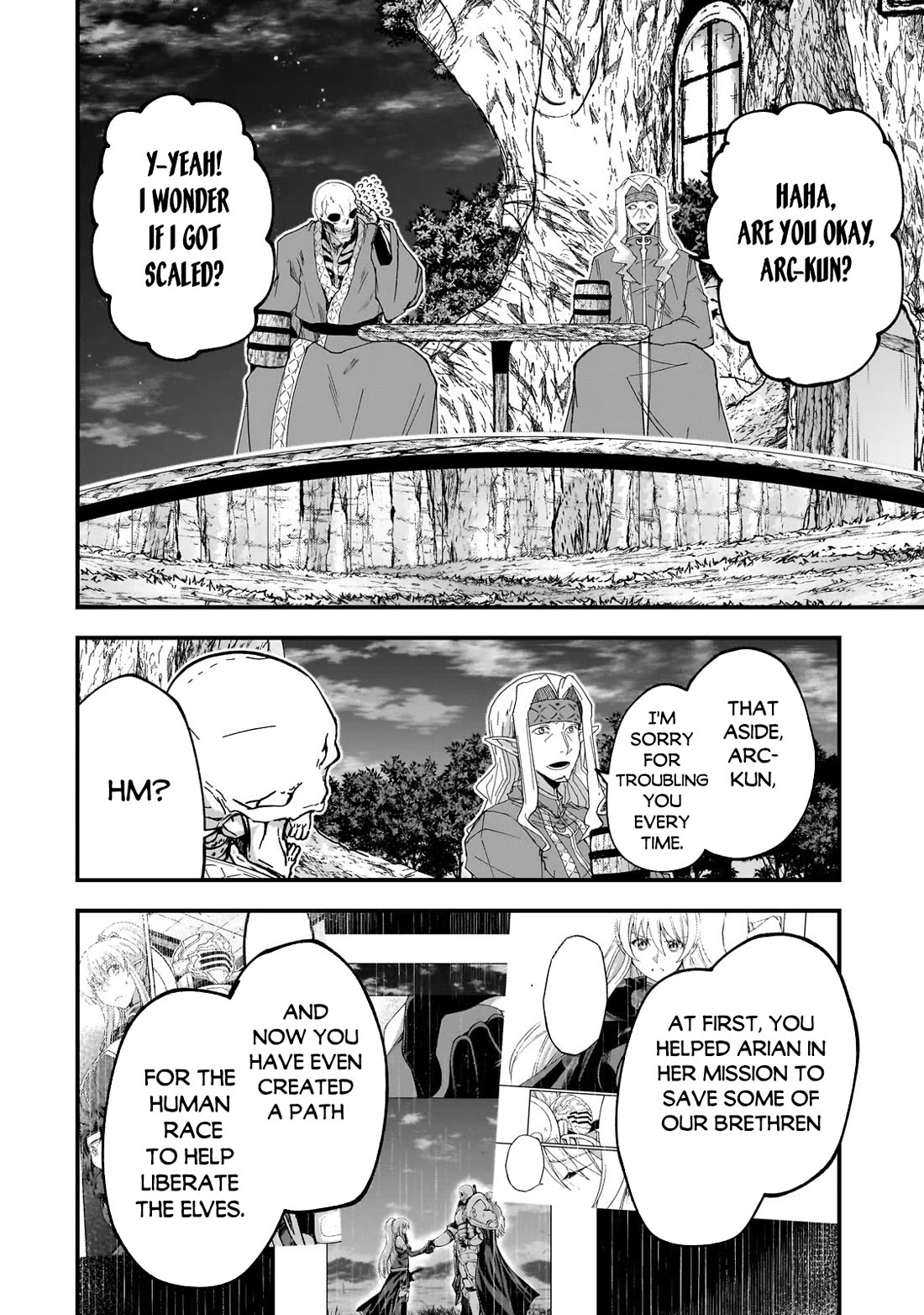 Gaikotsu Kishi-sama, Tadaima Isekai e Odekake-chuu Chapter 62 - Page 9