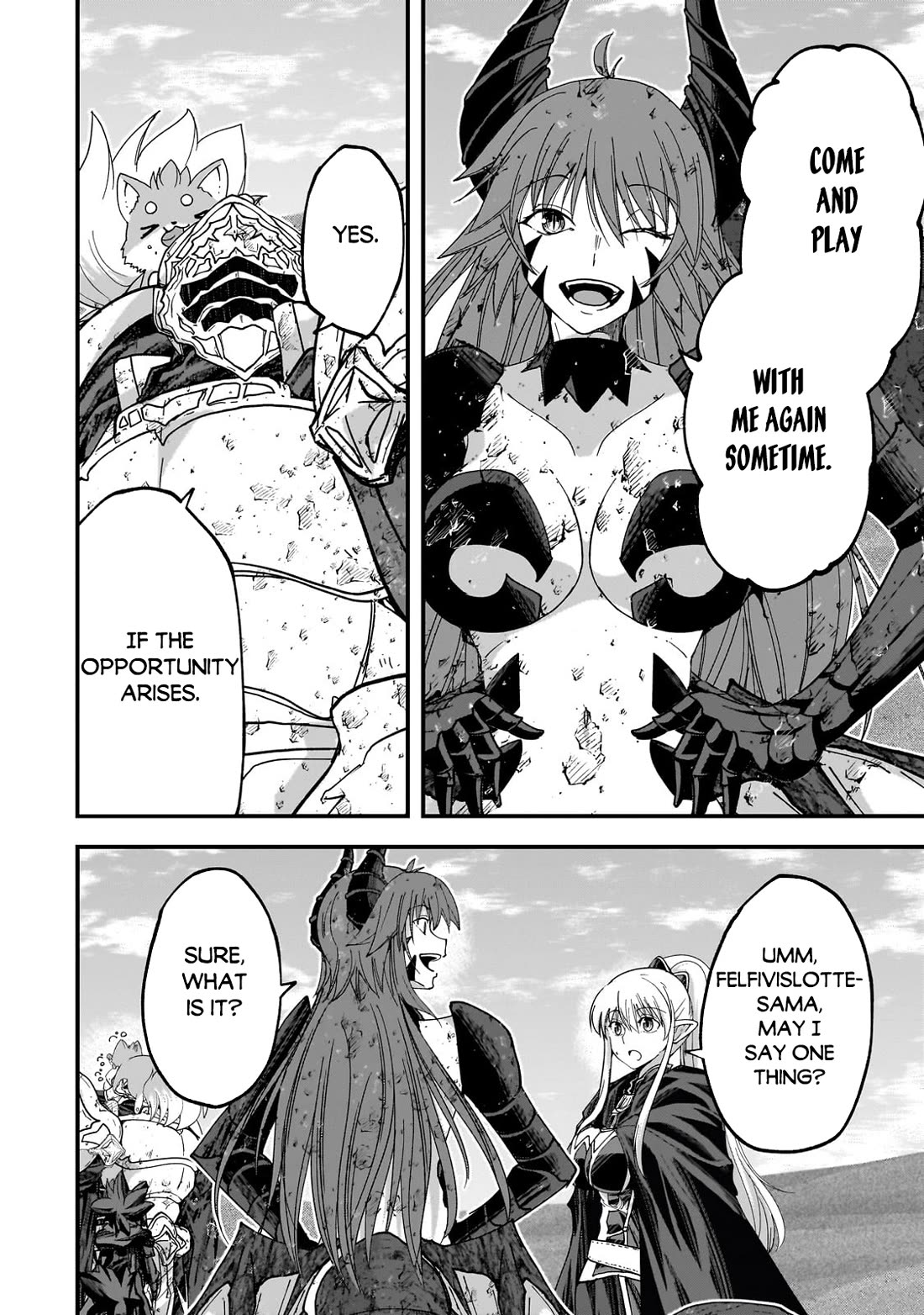 Gaikotsu Kishi-sama, Tadaima Isekai e Odekake-chuu Chapter 66 - Page 14