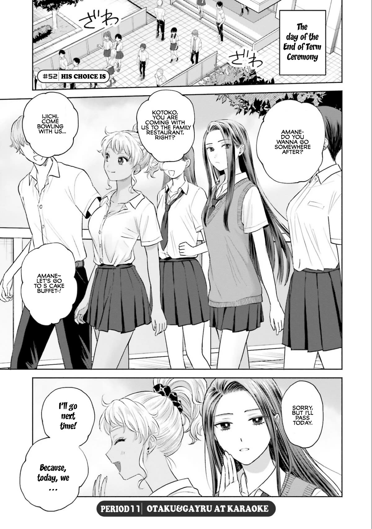 Gal Can’t Be Kind to Otaku?! Chapter 11 - Page 1
