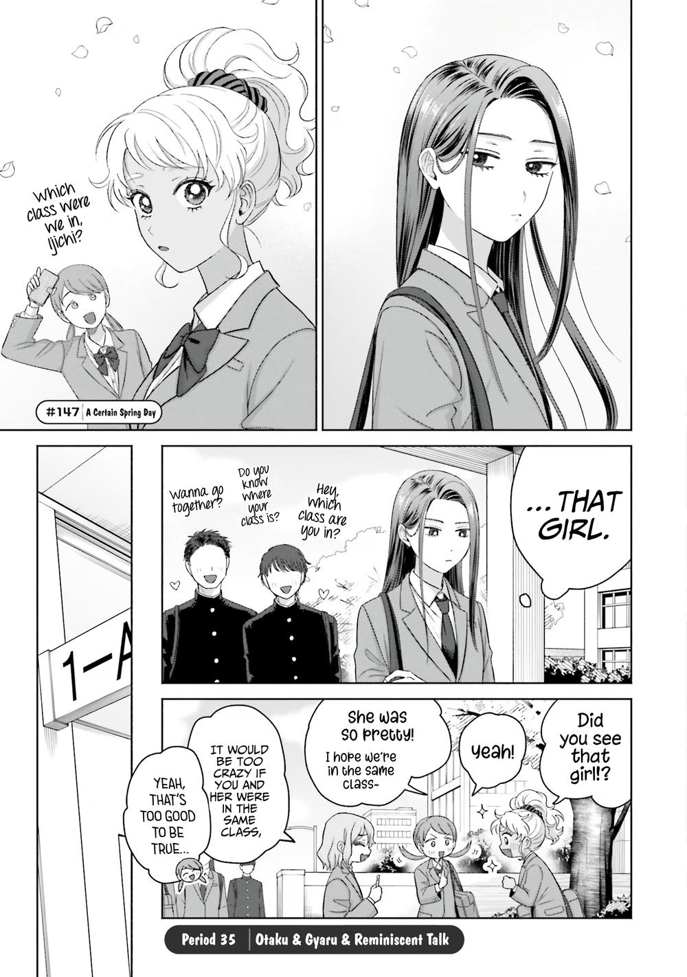 Gal Can’t Be Kind to Otaku?! Chapter 35 - Page 1