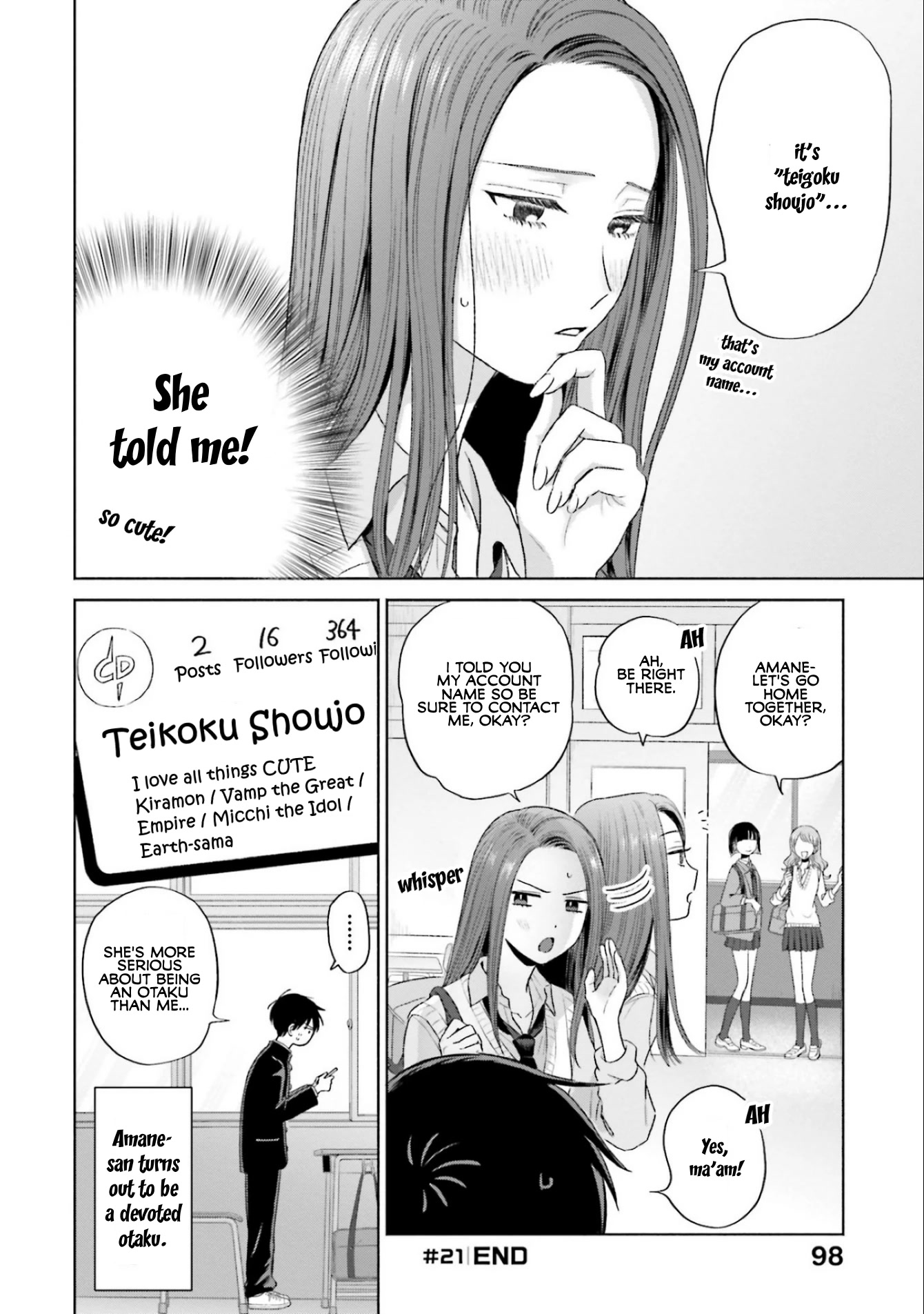 Gal Can’t Be Kind to Otaku?! Chapter 5 - Page 8