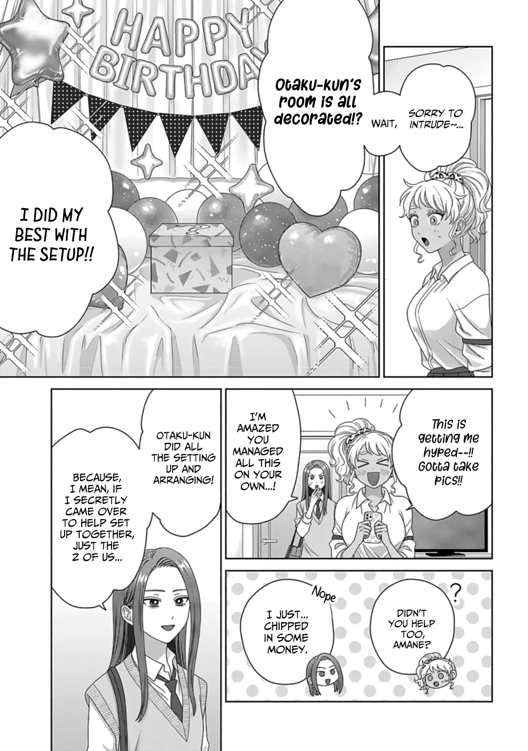 Gal Can’t Be Kind to Otaku?! Chapter 72 - Page 3