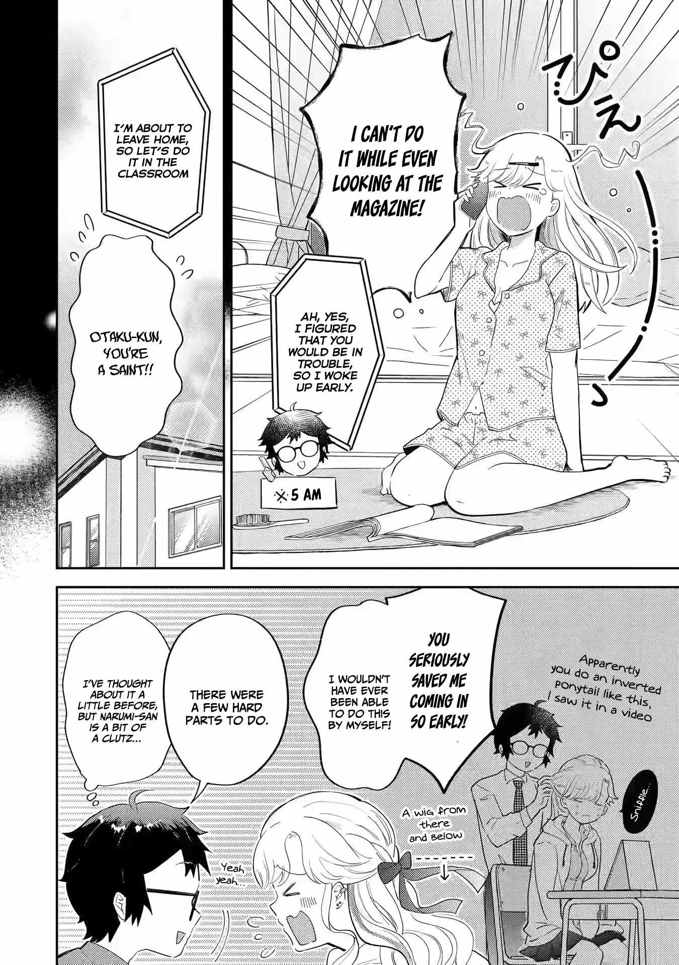 Gal ni Yasashii Otaku-kun Chapter 2.2 - Page 9