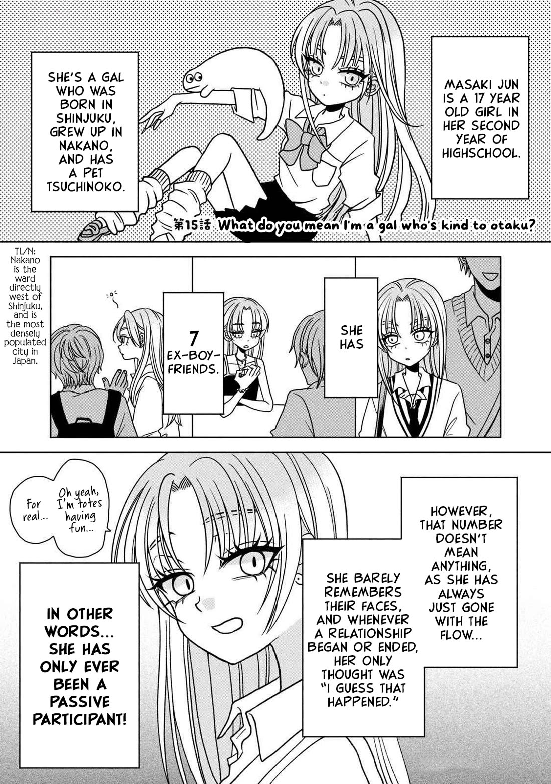 Gal to Tsuchinoko Chapter 15 - Page 1