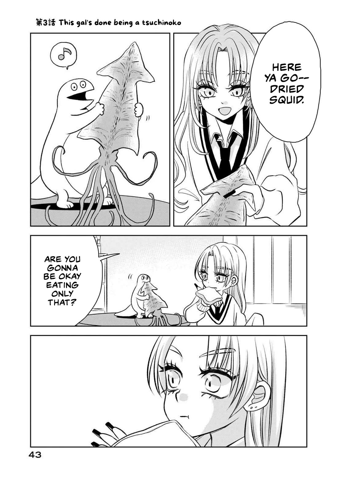 Gal to Tsuchinoko Chapter 3 - Page 1