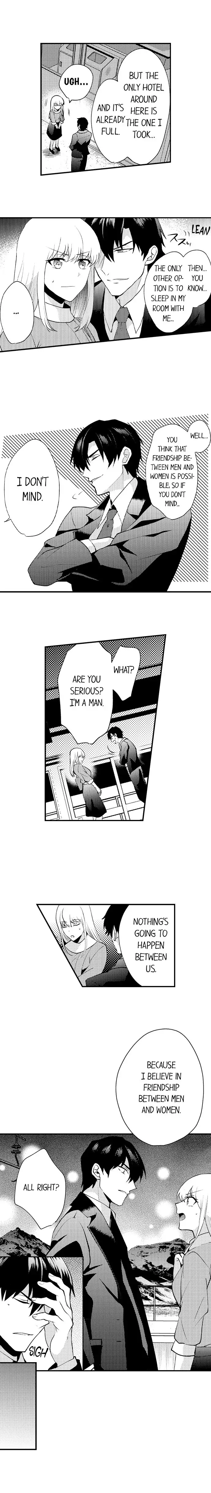 Gaman Dekinai, Tomodachi Shuuryou. Risei o Tokasu Hatsujou vs Danjo no Yuujou Chapter 2 - Page 6