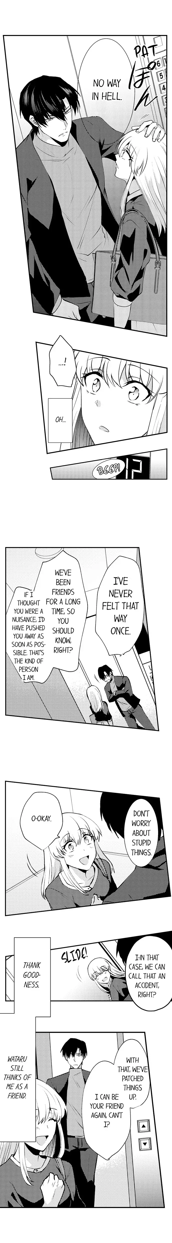 Gaman Dekinai, Tomodachi Shuuryou. Risei o Tokasu Hatsujou vs Danjo no Yuujou Chapter 5 - Page 2
