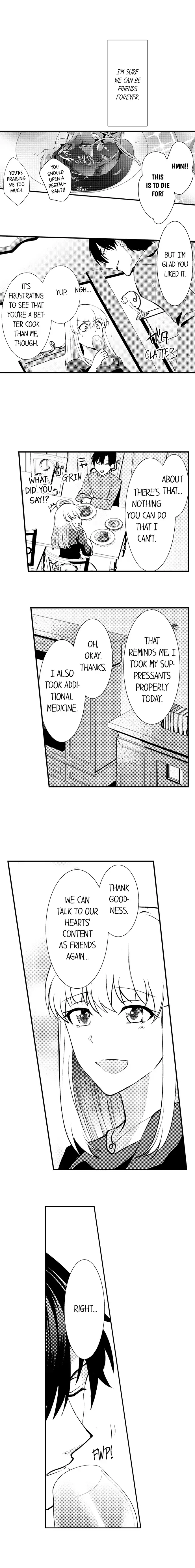 Gaman Dekinai, Tomodachi Shuuryou. Risei o Tokasu Hatsujou vs Danjo no Yuujou Chapter 5 - Page 6