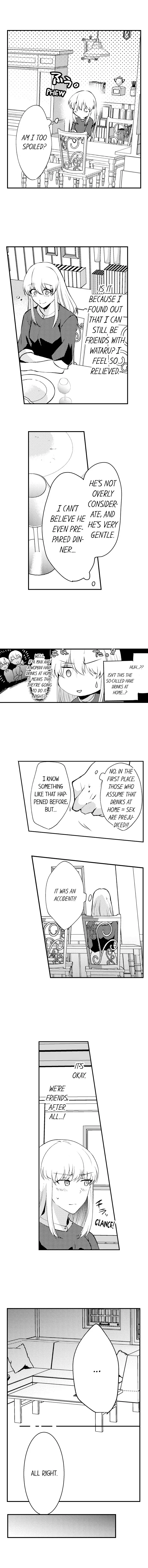 Gaman Dekinai, Tomodachi Shuuryou. Risei o Tokasu Hatsujou vs Danjo no Yuujou Chapter 5 - Page 8