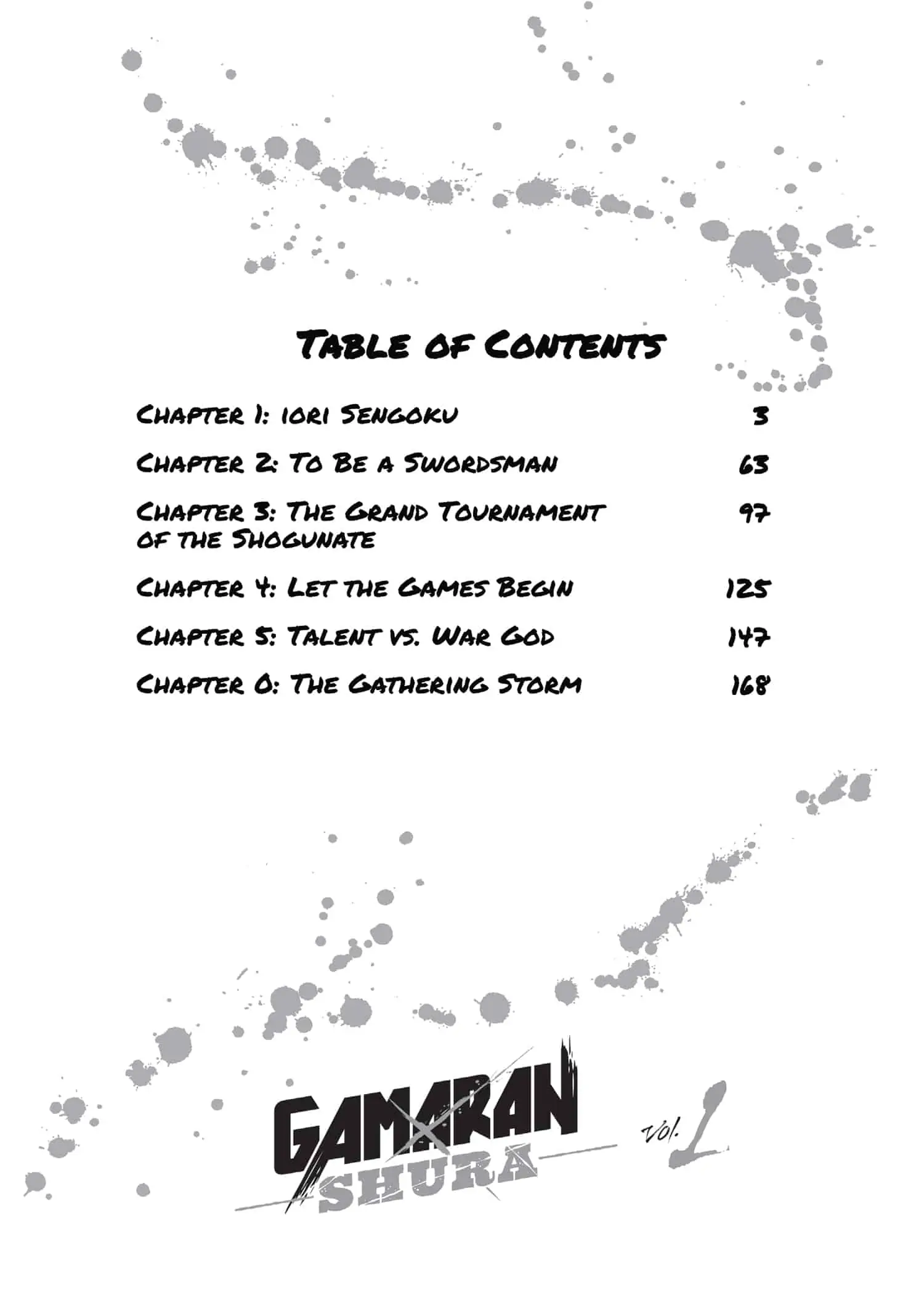 Gamaran: Shura Chapter 1 - Page 3