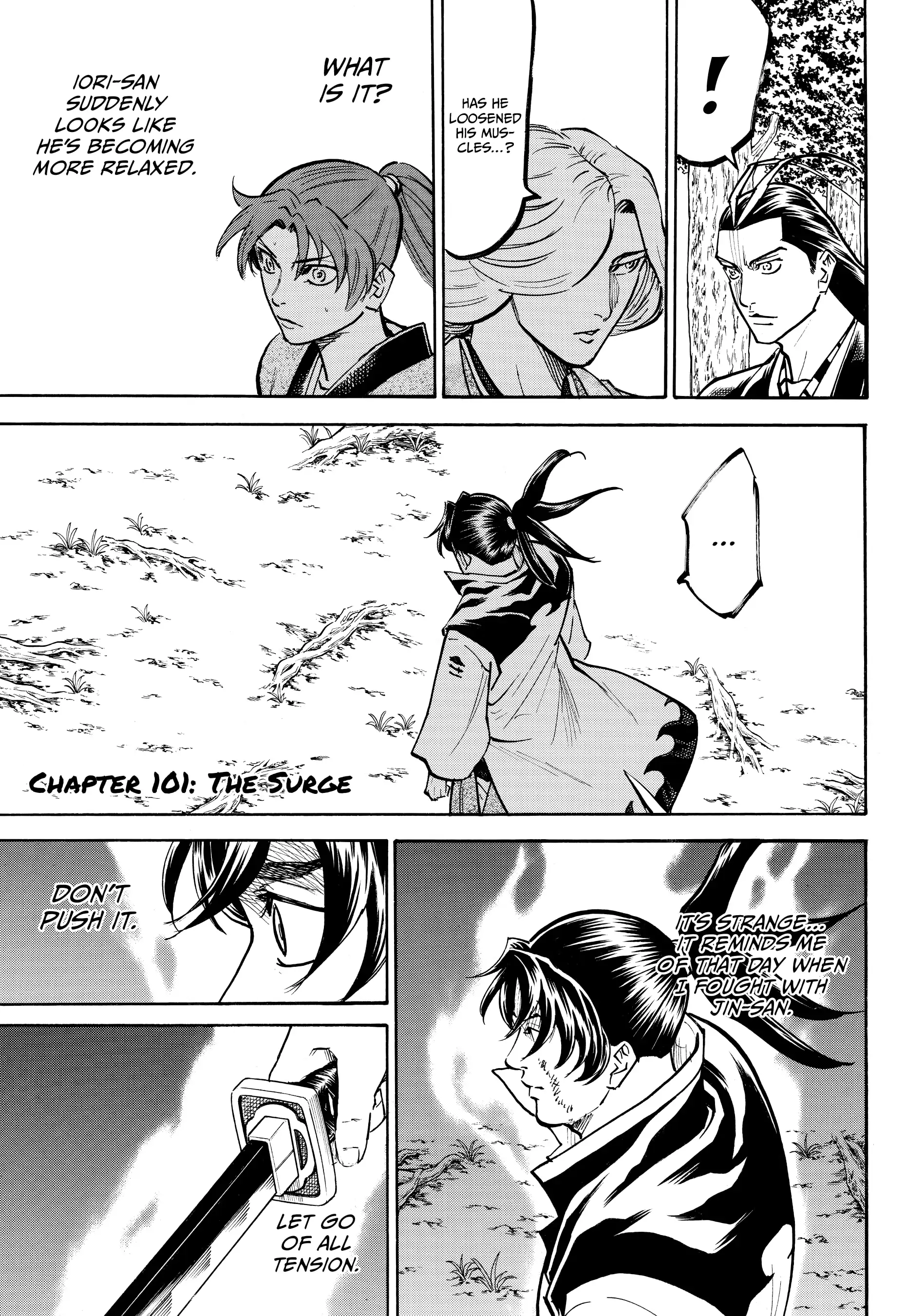Gamaran: Shura Chapter 101 - Page 1