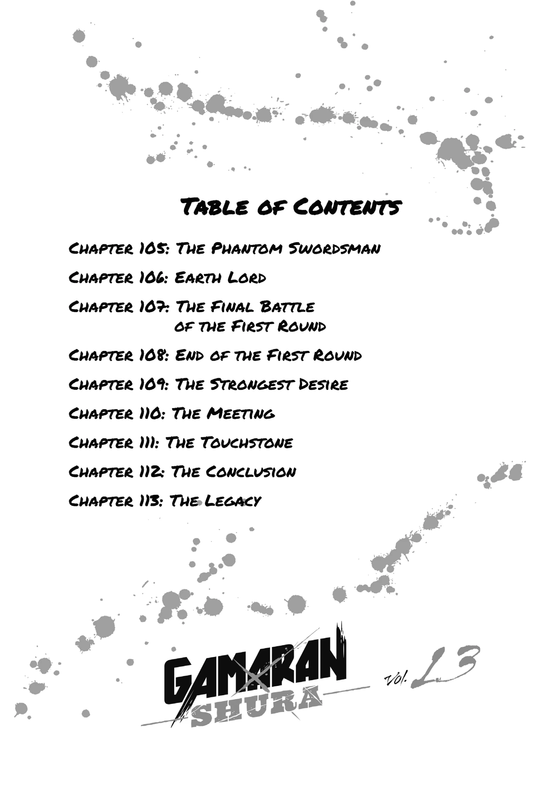 Gamaran: Shura Chapter 105 - Page 3