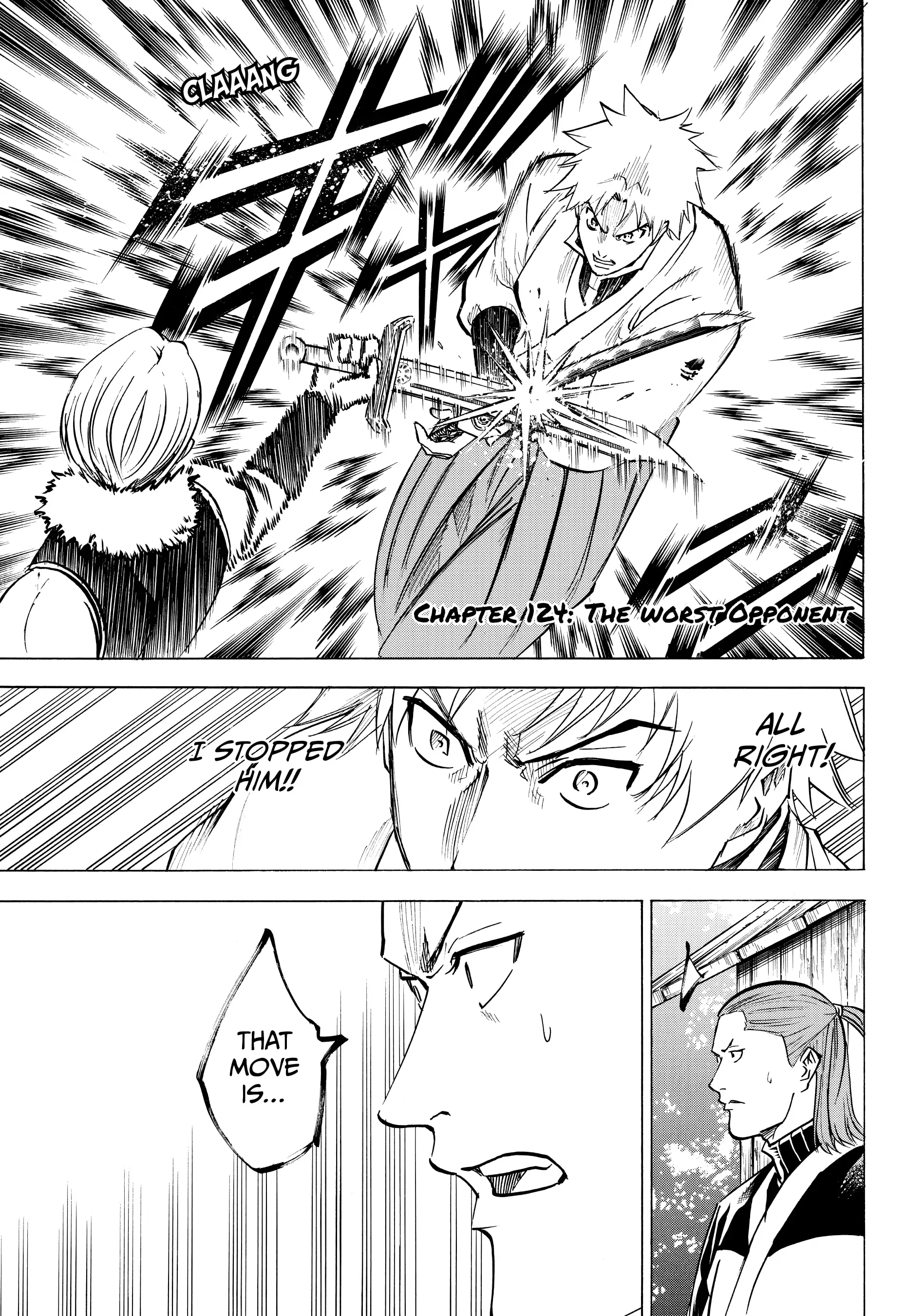 Gamaran: Shura Chapter 124 - Page 1