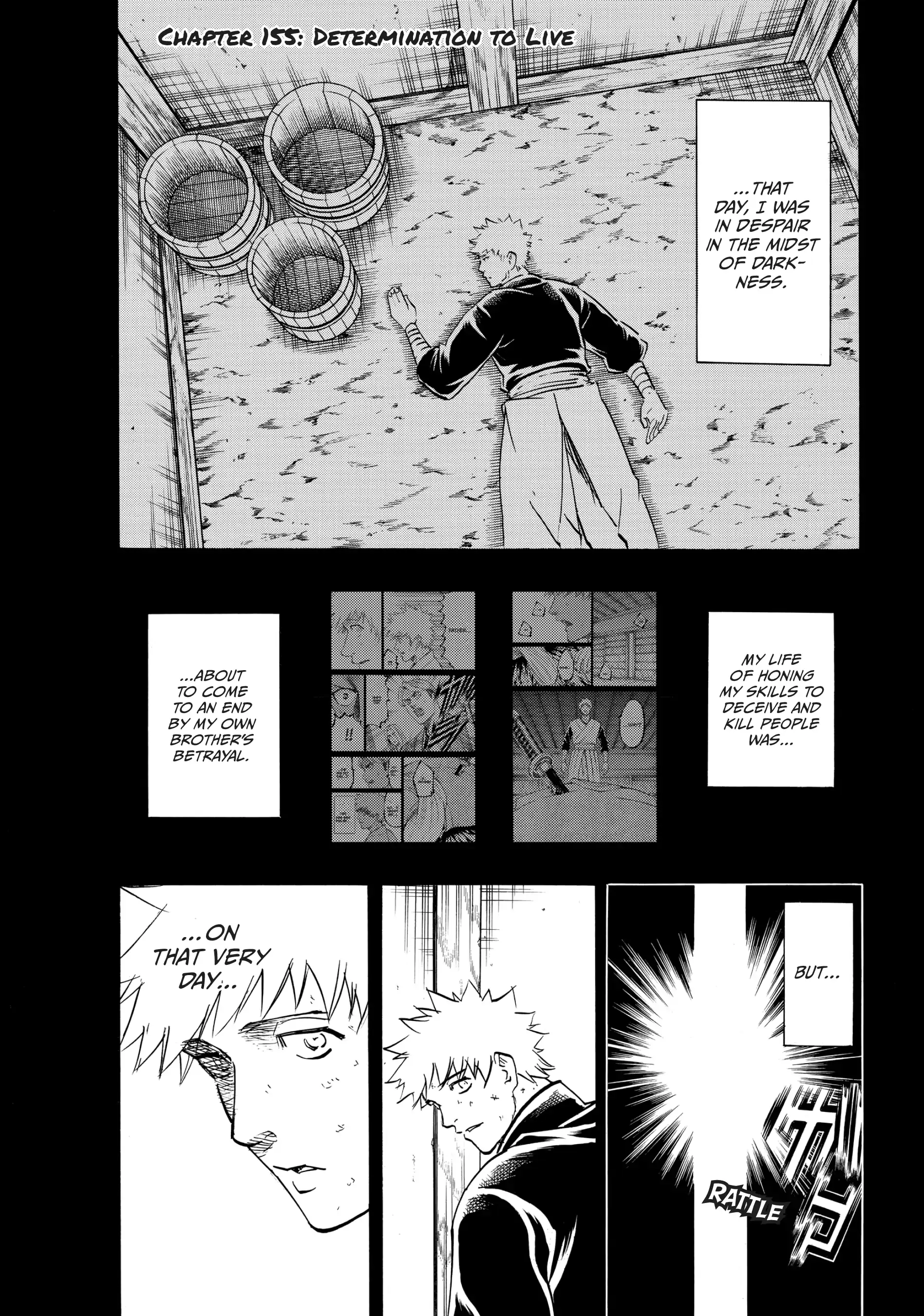 Gamaran: Shura Chapter 155 - Page 1