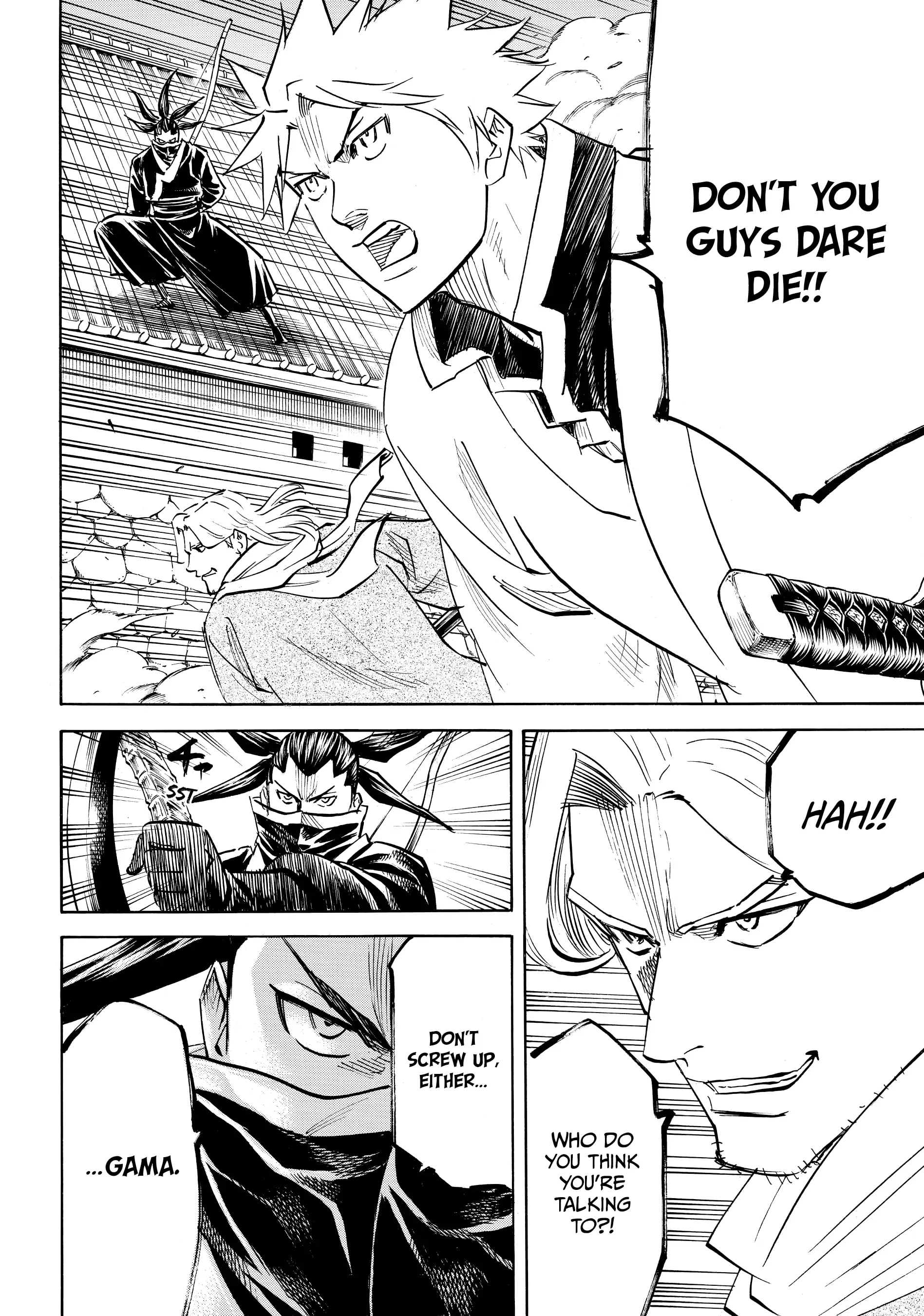 Gamaran: Shura Chapter 158 - Page 4
