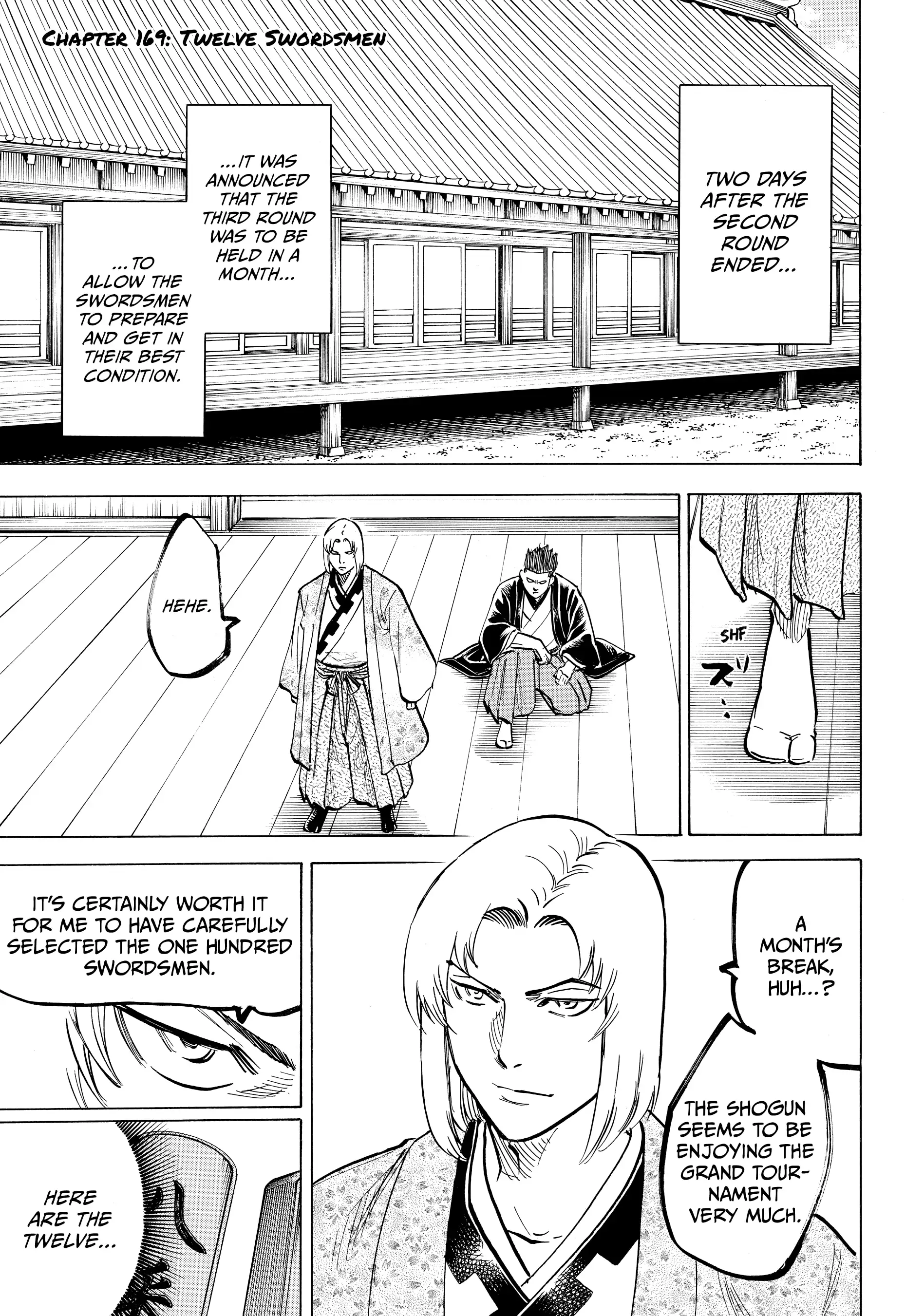 Gamaran: Shura Chapter 169 - Page 1