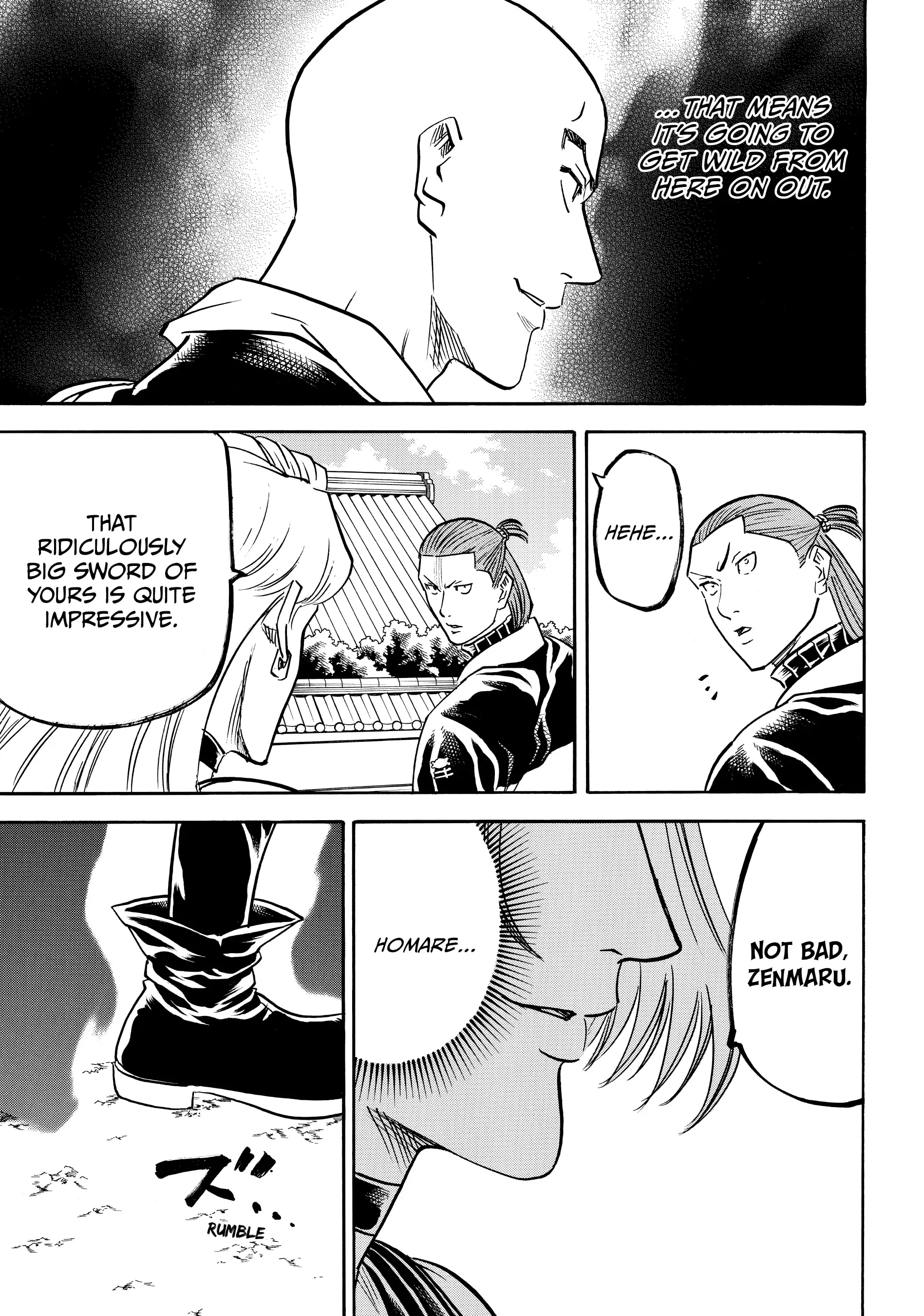 Gamaran: Shura Chapter 178 - Page 9